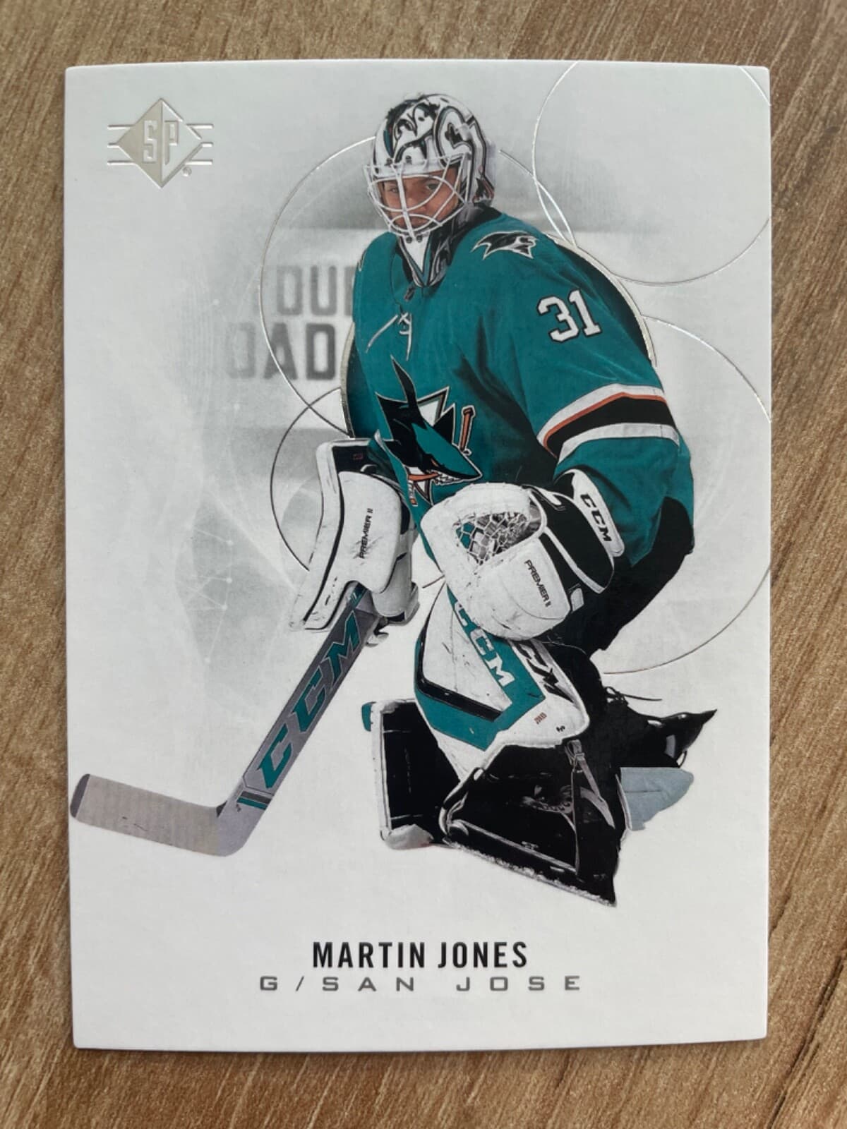 Hockey Martin Jones 2020 Upper Deck SP 2020 Upper Deck SP