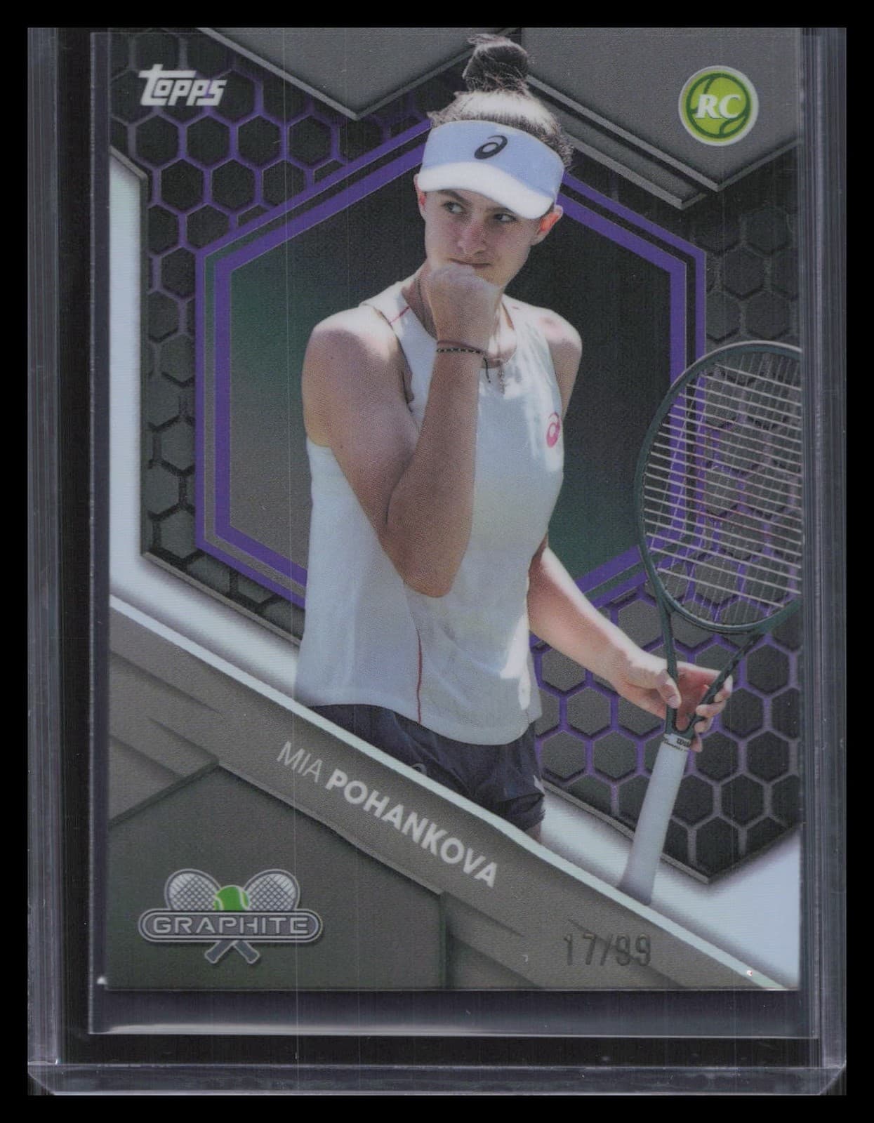 Mia Pohankova Graphite 2026 Topps 2026 Topps purple-refractor