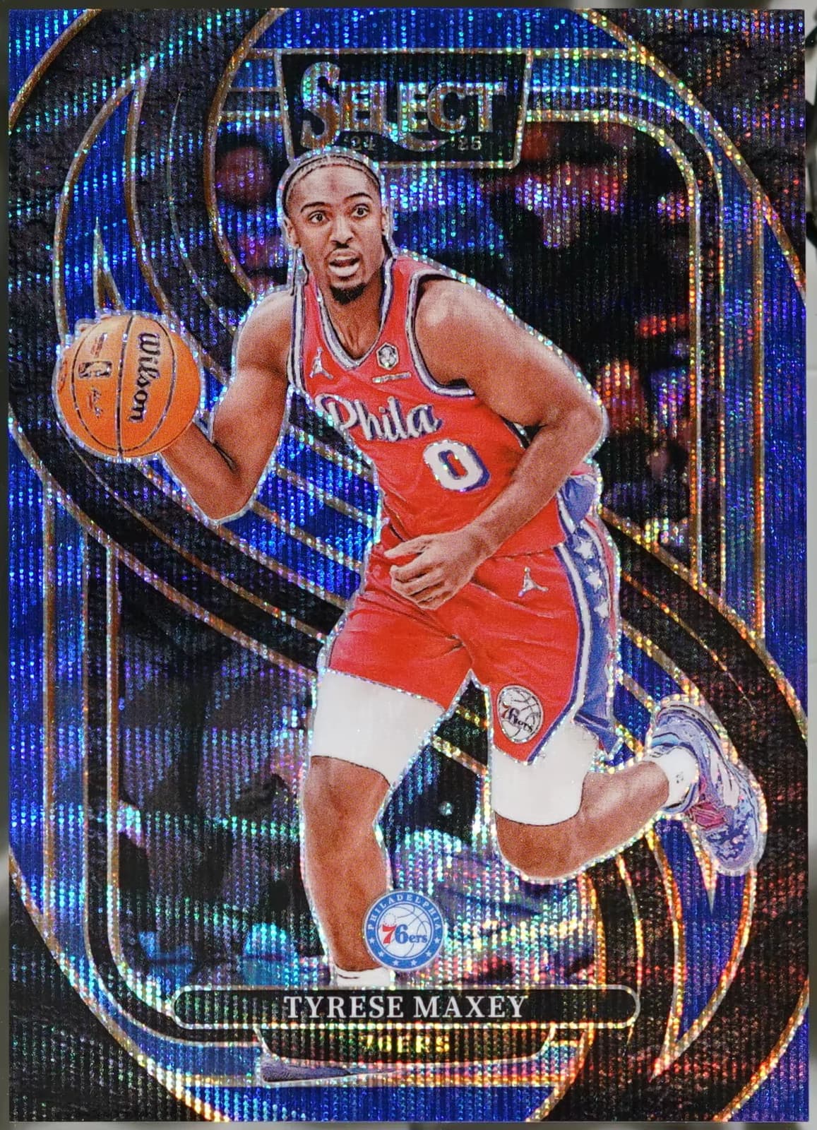 Blue Wave Basketball 2024 Panini Select