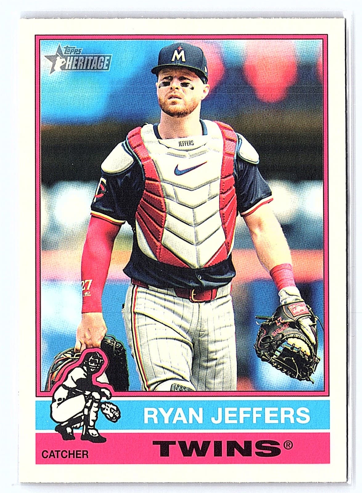 Ryan Jeffers Minnesota 2025 Topps Heritage