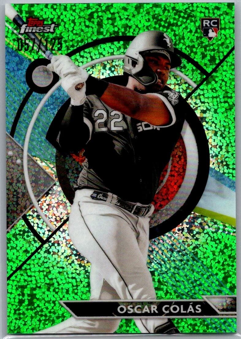Green Speckle 2023 Topps Finest 2023 Topps Finest green-refractor