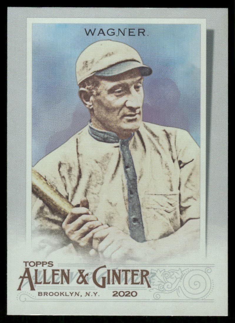 RAINBOW HONUS WAGNER ALLEN GIN 2020 Topps