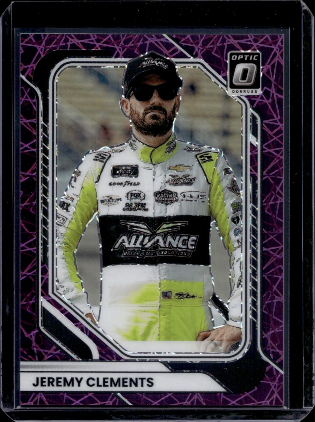 Jeremy Clements trading card