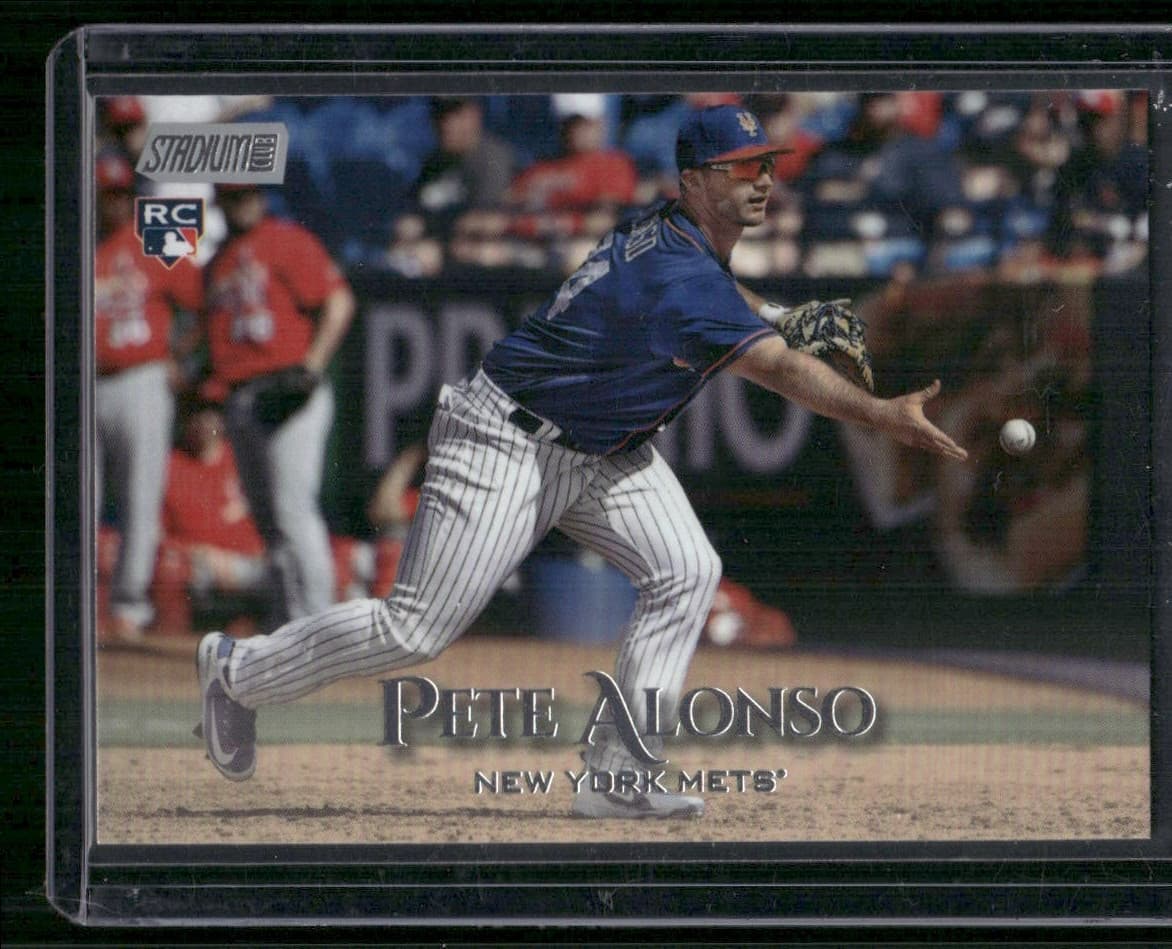 Pete Alonso New 2019 Stadium Club 2019 Stadium Club