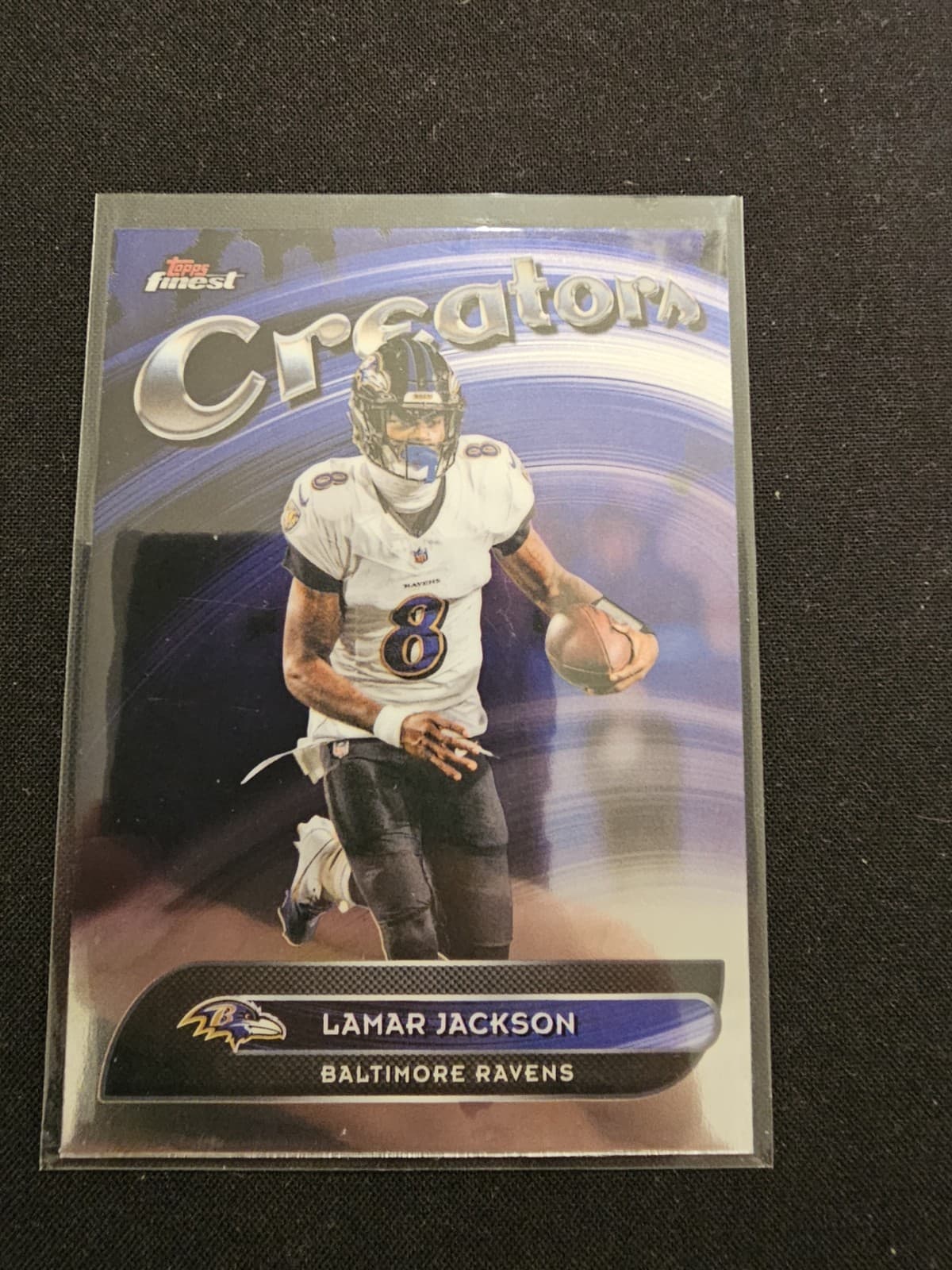 Football Lamar Jackson 2025 Topps Finest 2025 Topps Finest