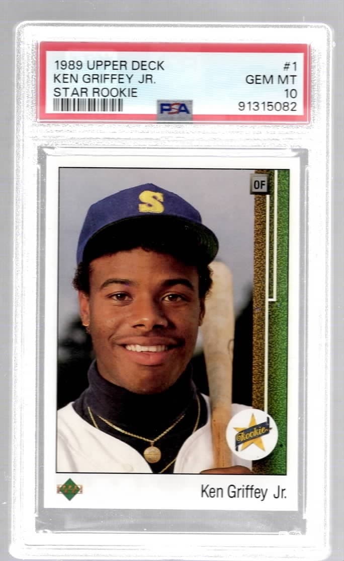 BASEBALL KEN GRIFFEY JR. STAR 1989 Upper Deck
