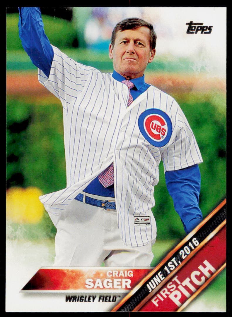 Craig Sager 2016 Topps Update 2016 Topps Update
