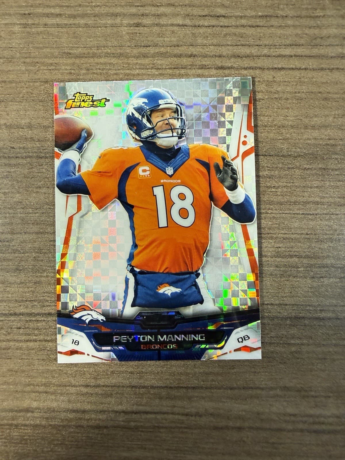 Denver Broncos 2014 Topps Finest 2014 Topps Finest