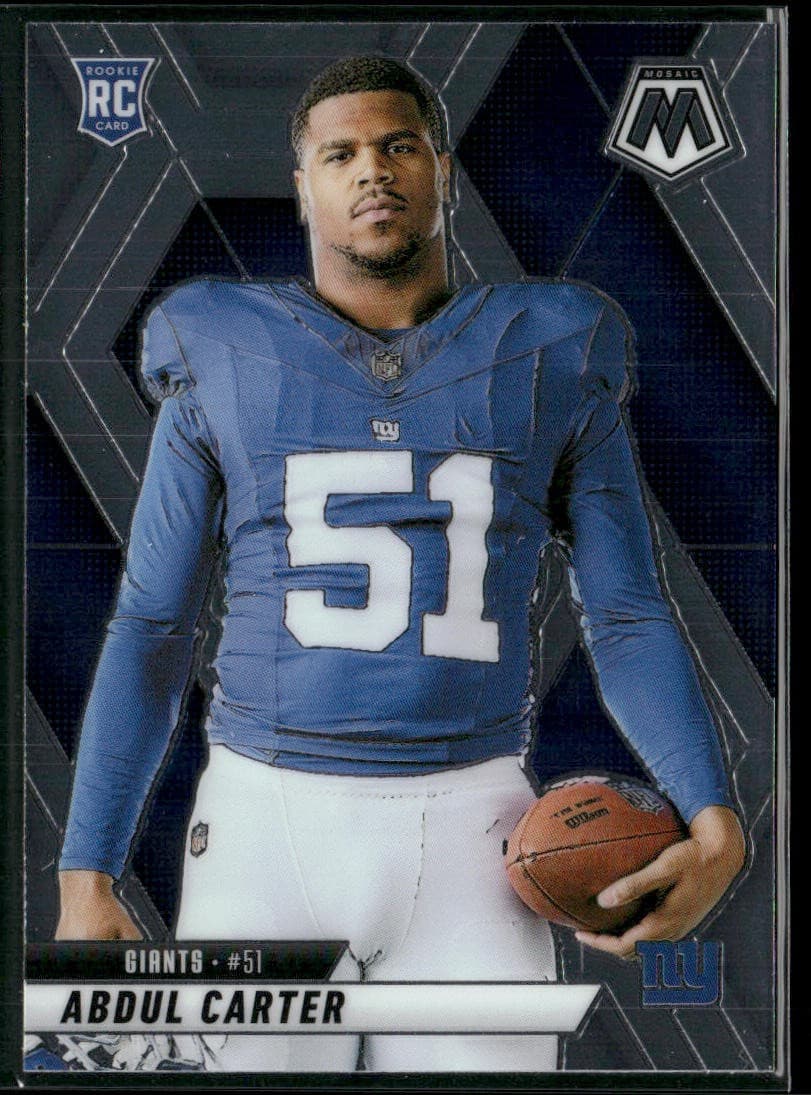 Abdul Carter 2025 Panini Mosaic 2025 Panini Mosaic