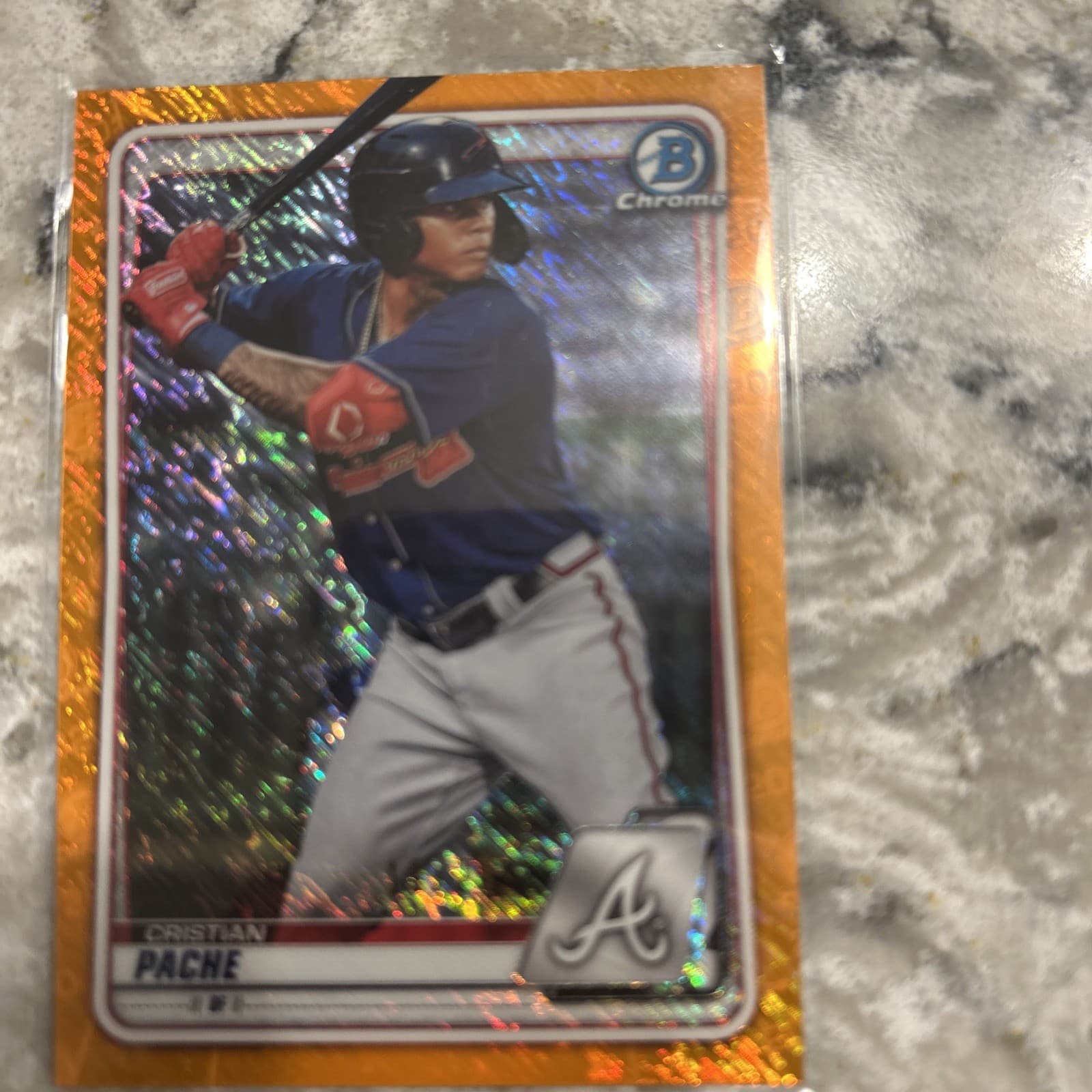 Prospects Cristian Pache 2020 Bowman Chrome 2020 Bowman Chrome mojo
