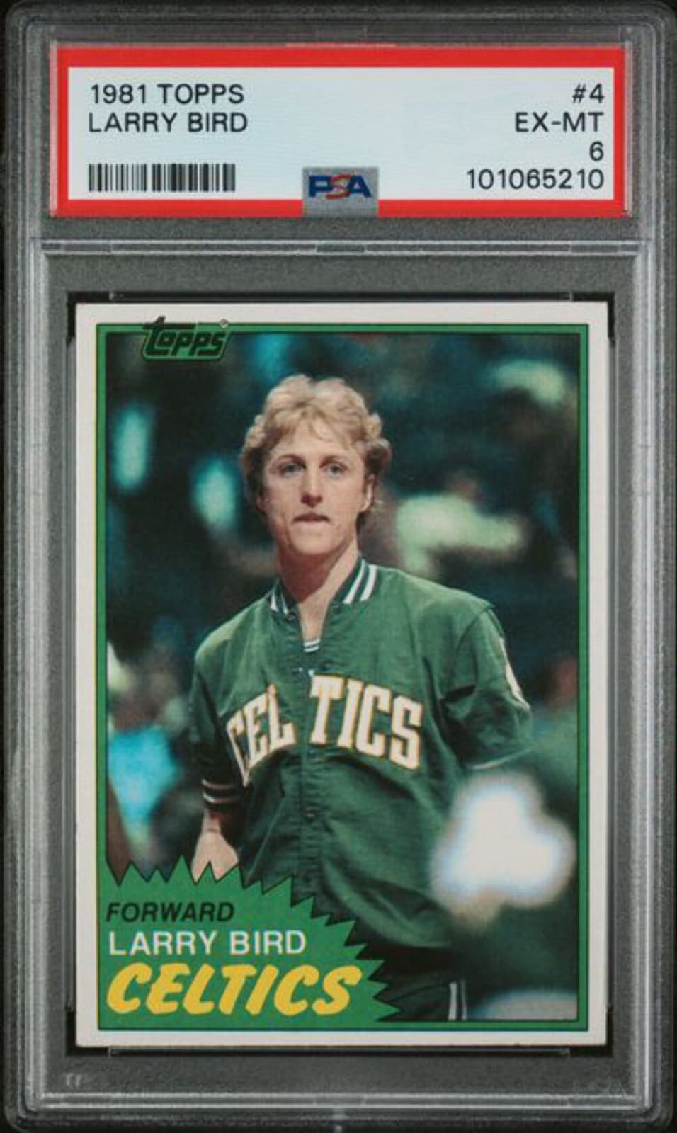 Larry Bird 1981 topps