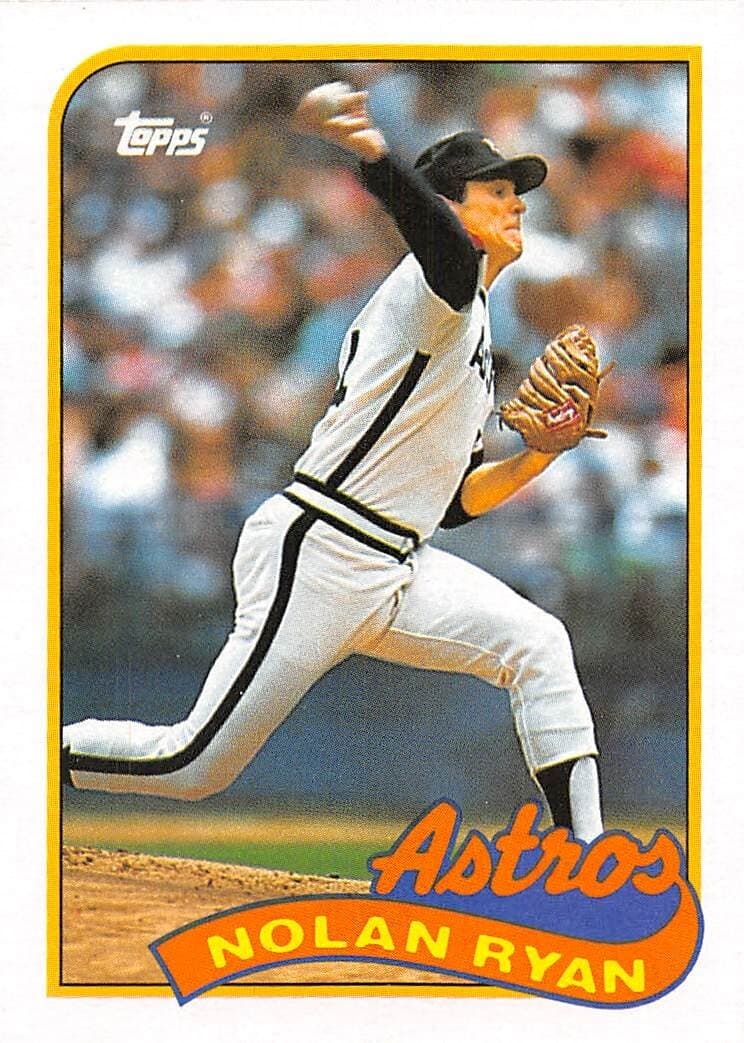 Nolan Ryan Houston 1989 Topps