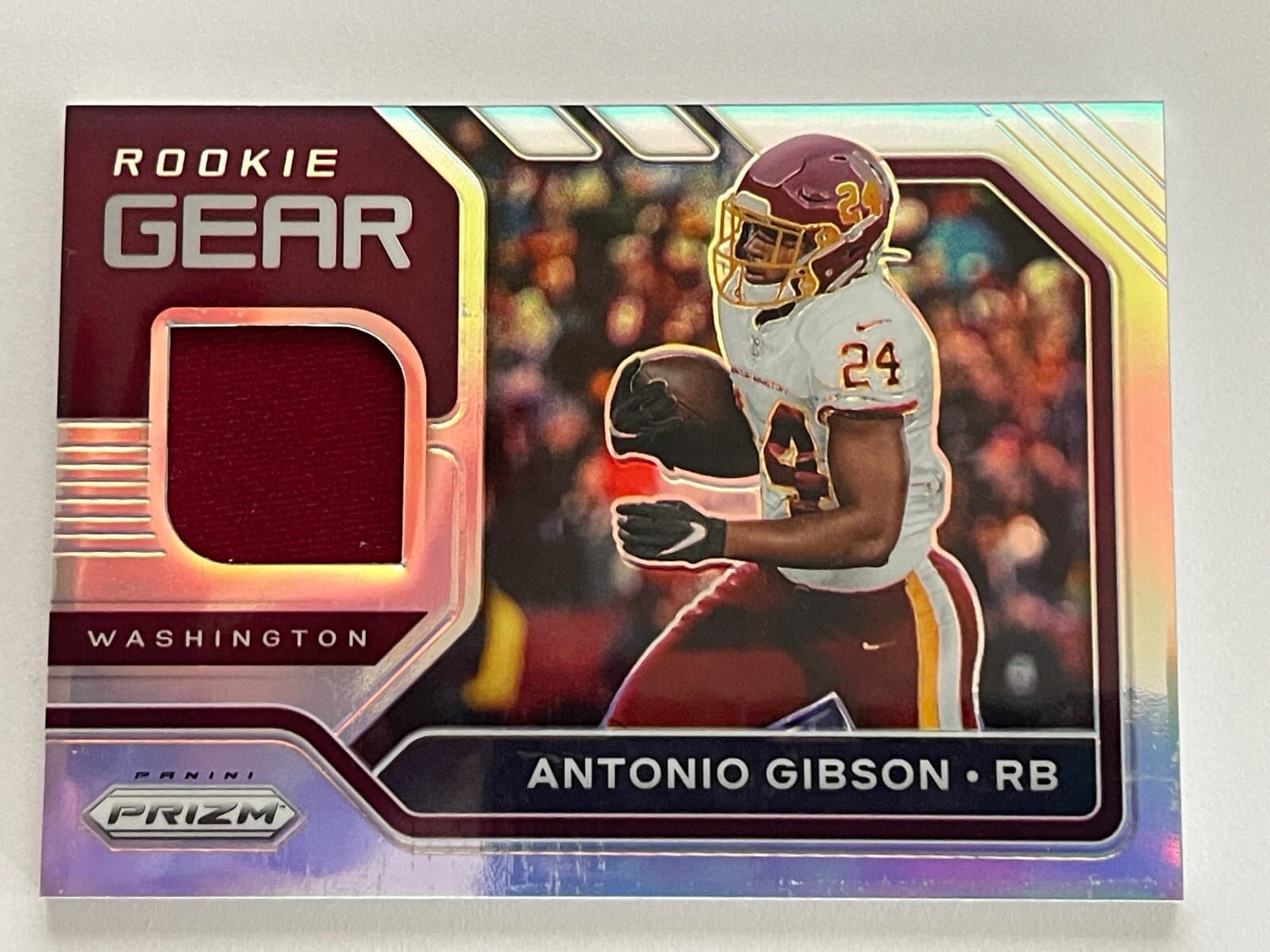 Antonio Gibson Silver 2020 Panini Prizm 2020 Panini Prizm silver