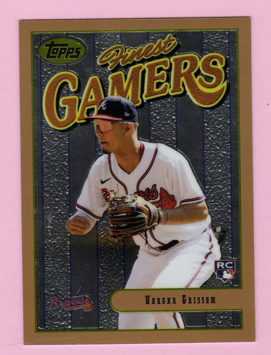 Flashback Vaughn Grissom 2023 Topps Finest