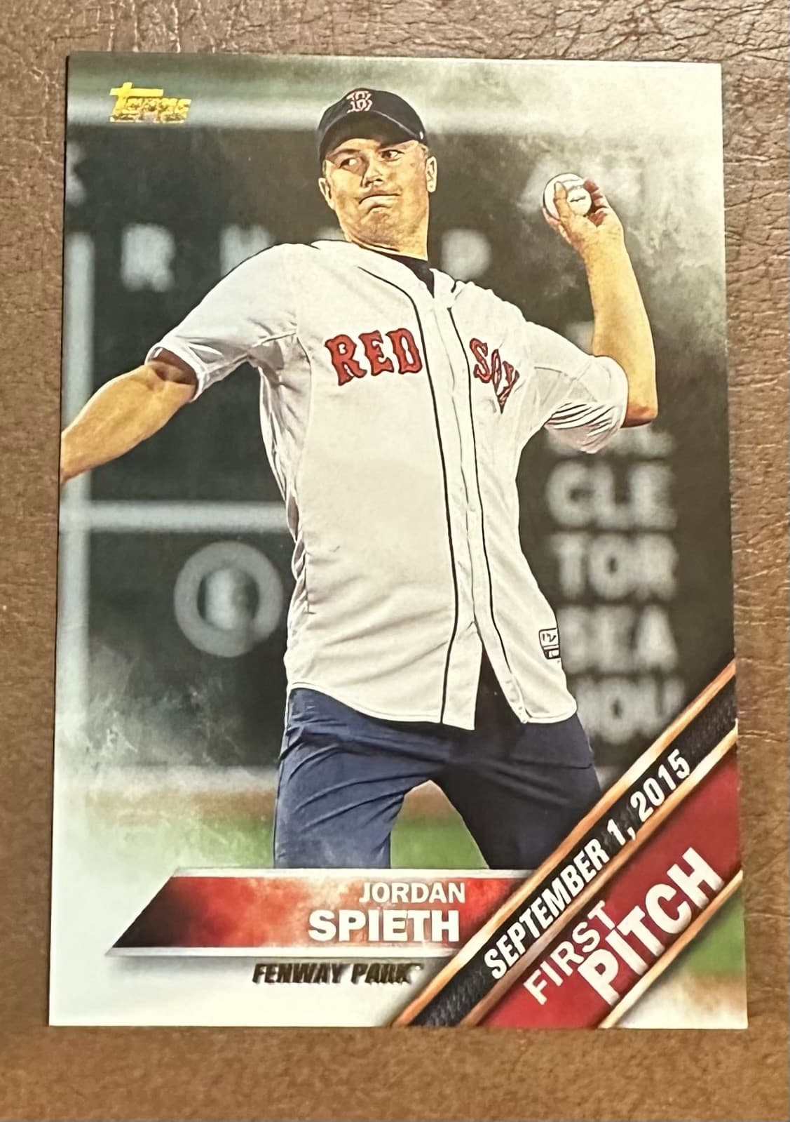 Jordan Spieth First 2016 Topps