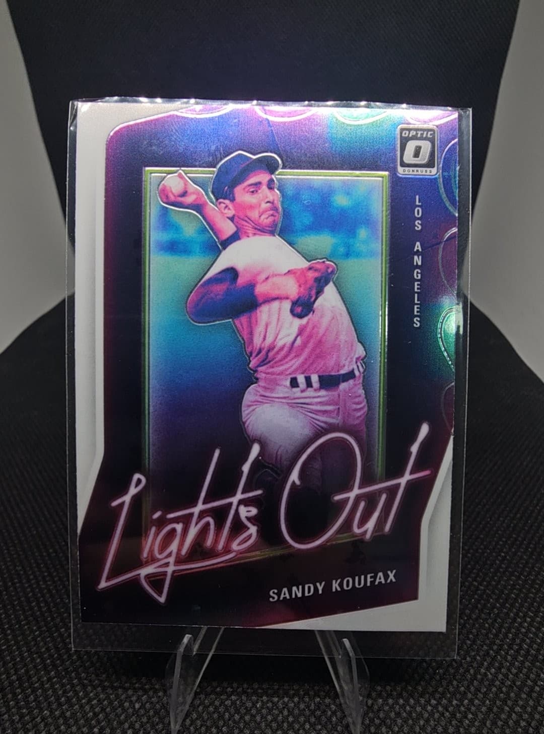 Sandy Koufax Lights 2021 Donruss Optic 2021 Donruss Optic