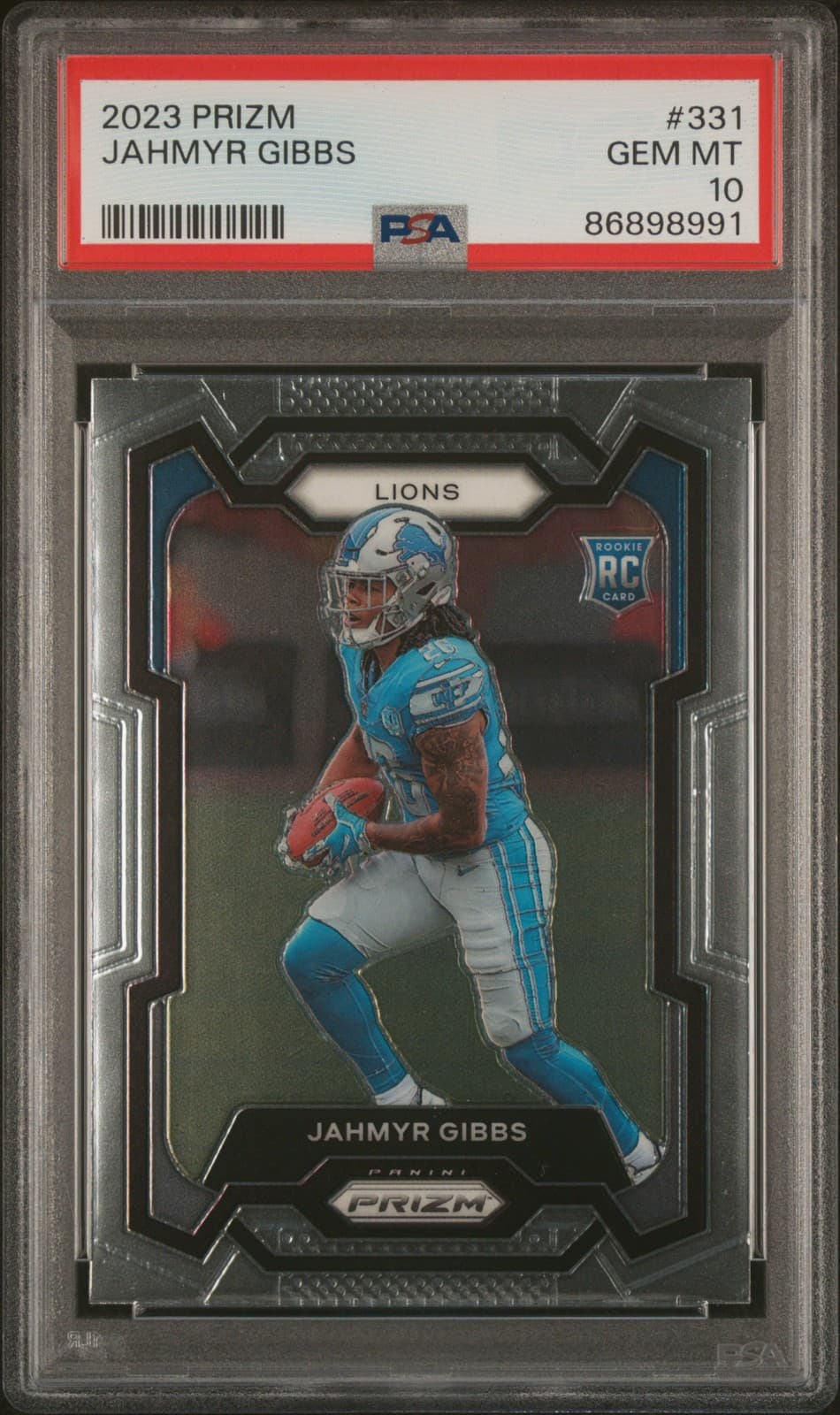 JAHMYR GIBBS 2023 Panini Prizm 2023 Panini Prizm
