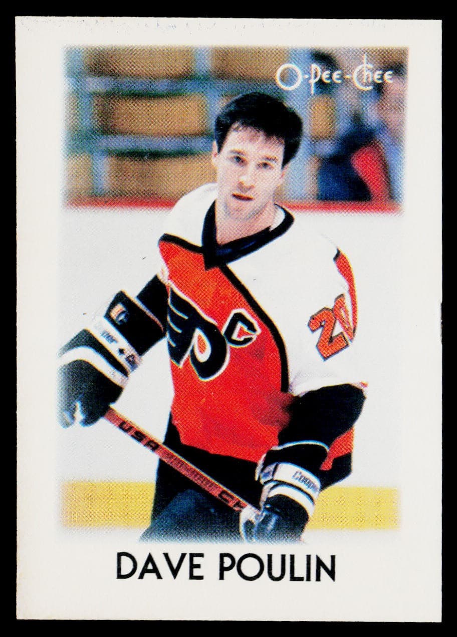 Minis Dave Poulin 1987 O-Pee-Chee