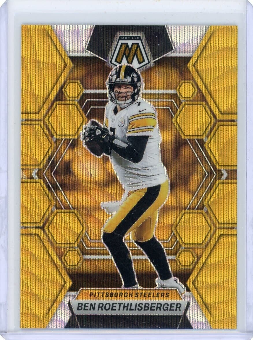 Gold Wave Ben 2023 Panini Mosaic