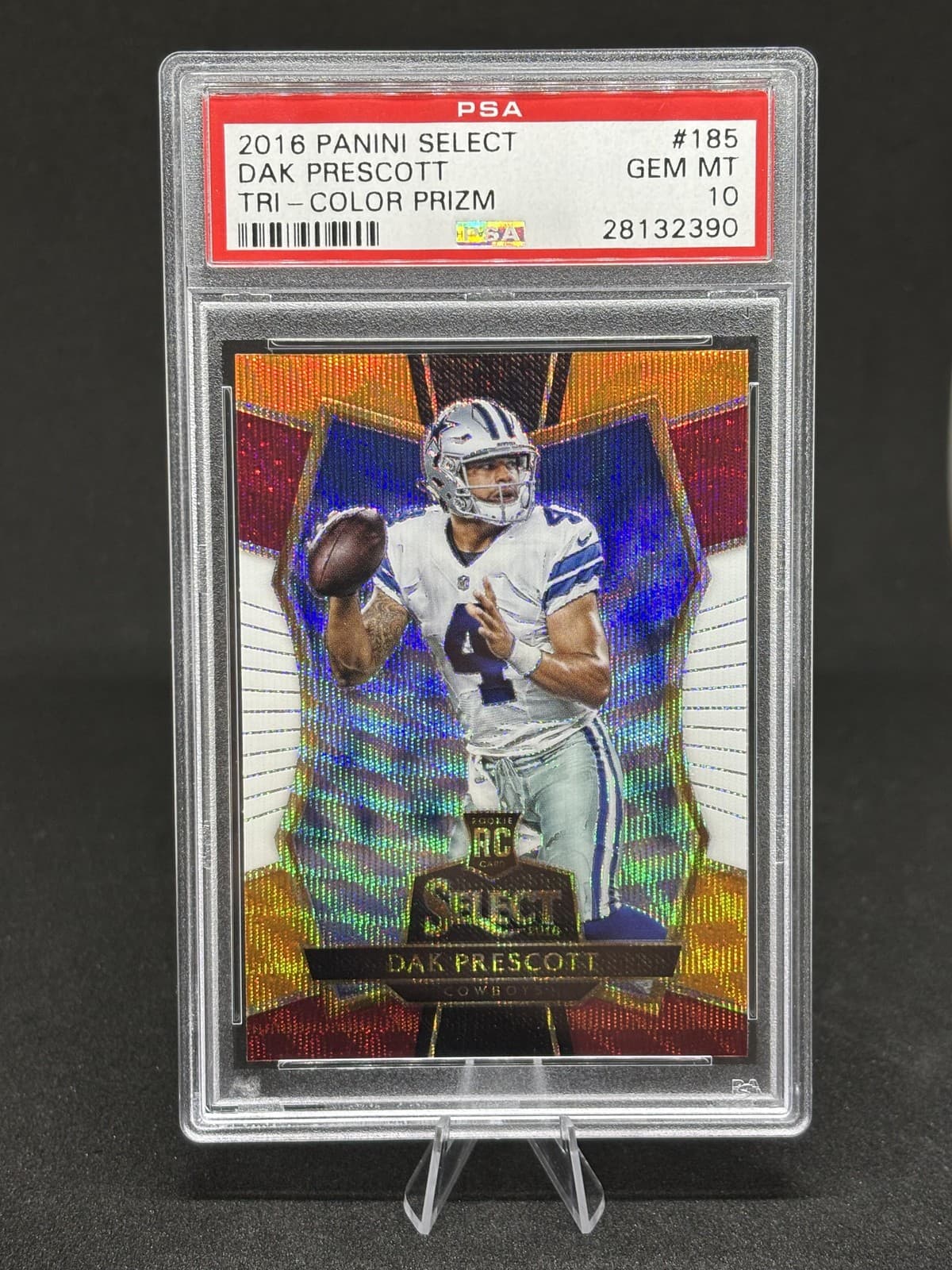 Dak Prescott Tri 2016 Panini Select