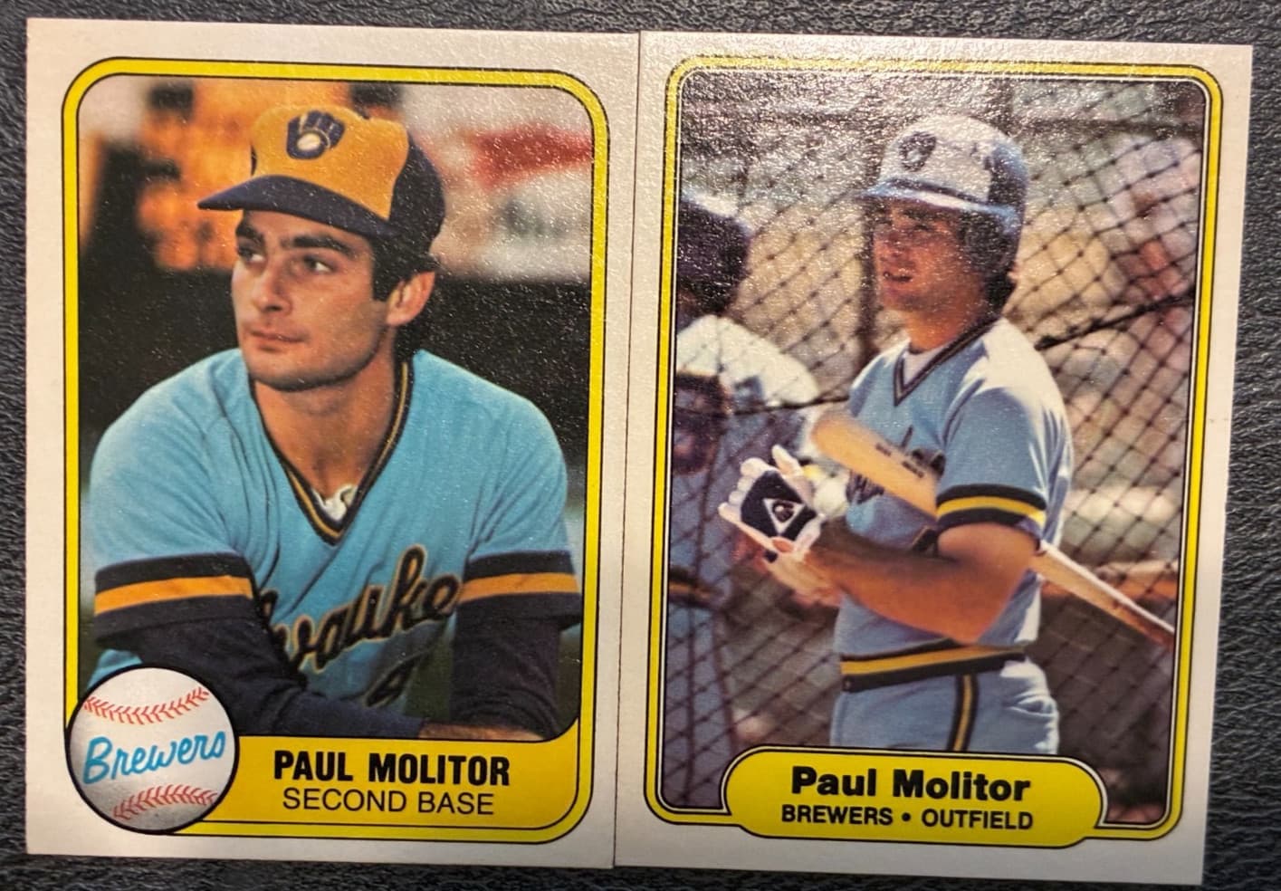 Paul Molitor Paul 1981 Fleer 1981 Fleer