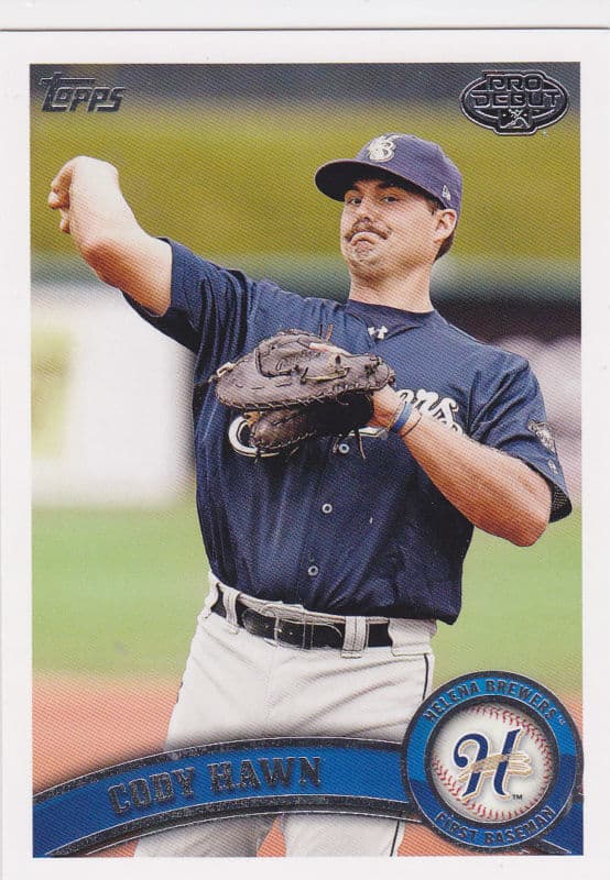 Cody Hawn Milwaukee 2011 Topps 2011 Topps
