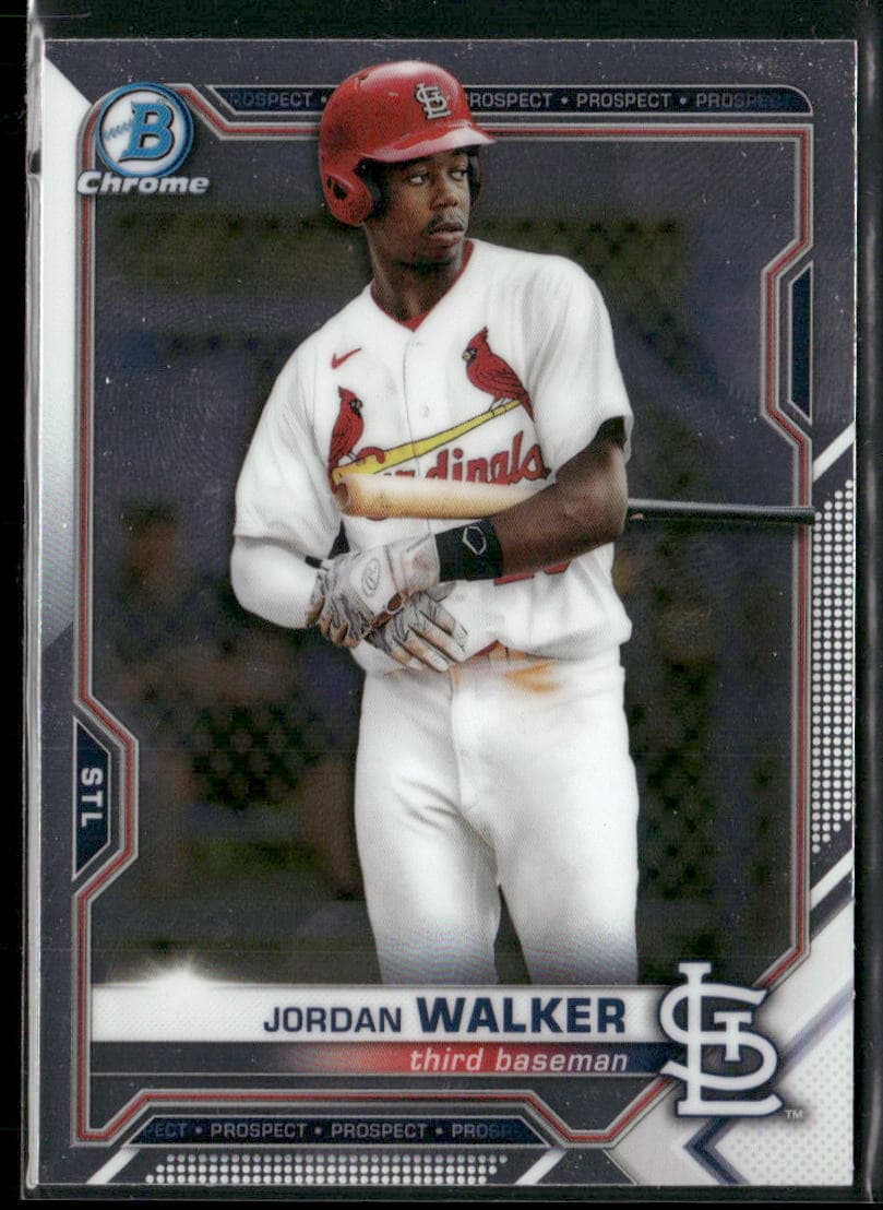 Jordan Walker Prospects 2021 Bowman Chrome 2021 Bowman Chrome