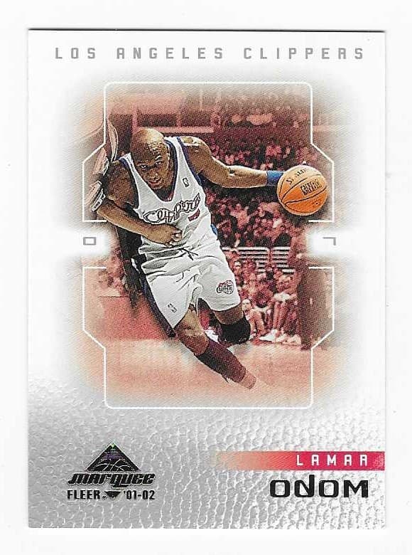 Marquee Lamar Odom 2001 Fleer 2001 Fleer