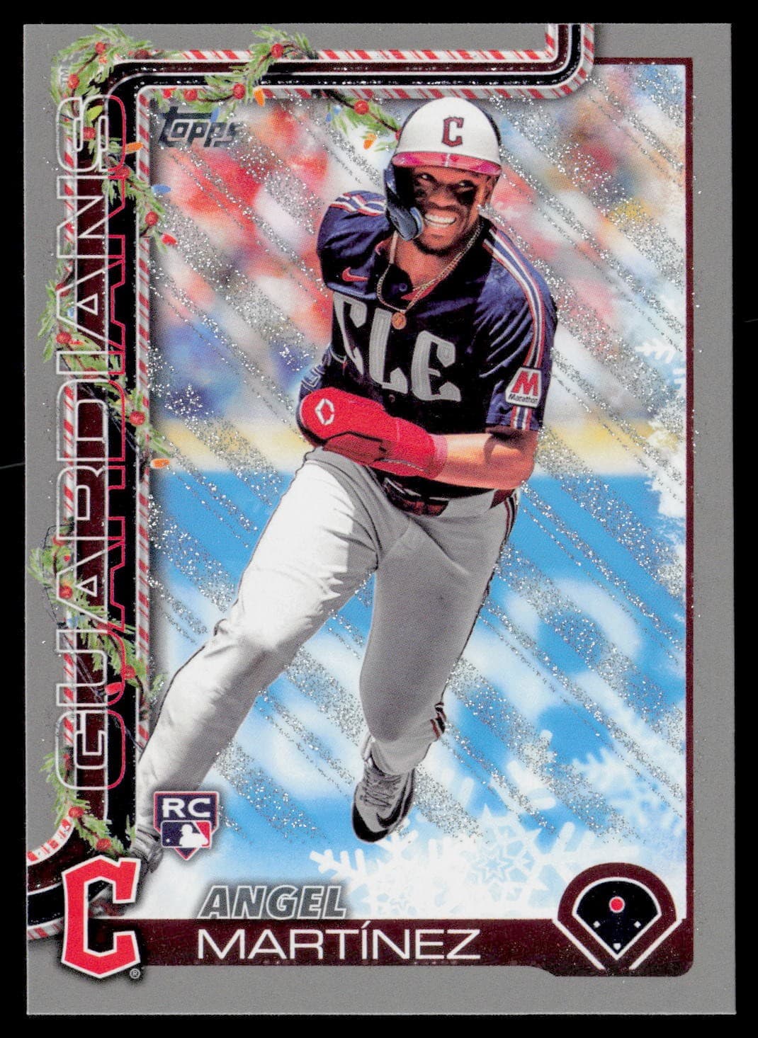 Holiday Angel Mart 2025 Topps 2025 Topps silver
