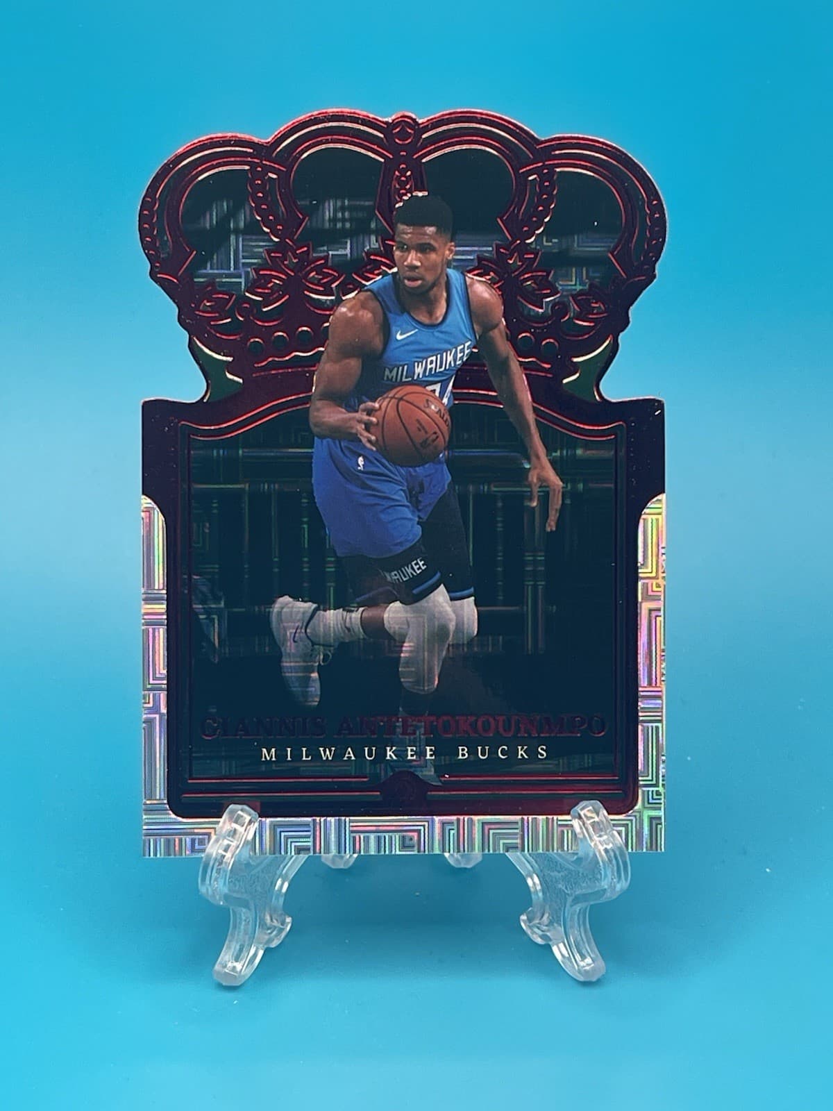 Crown Royale Giannis 2021 Panini 2021 Panini red