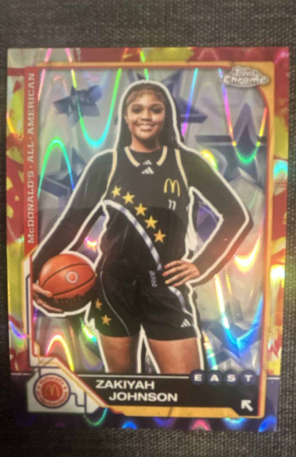 All American 2025 Topps Chrome 2025 Topps Chrome tie-dye