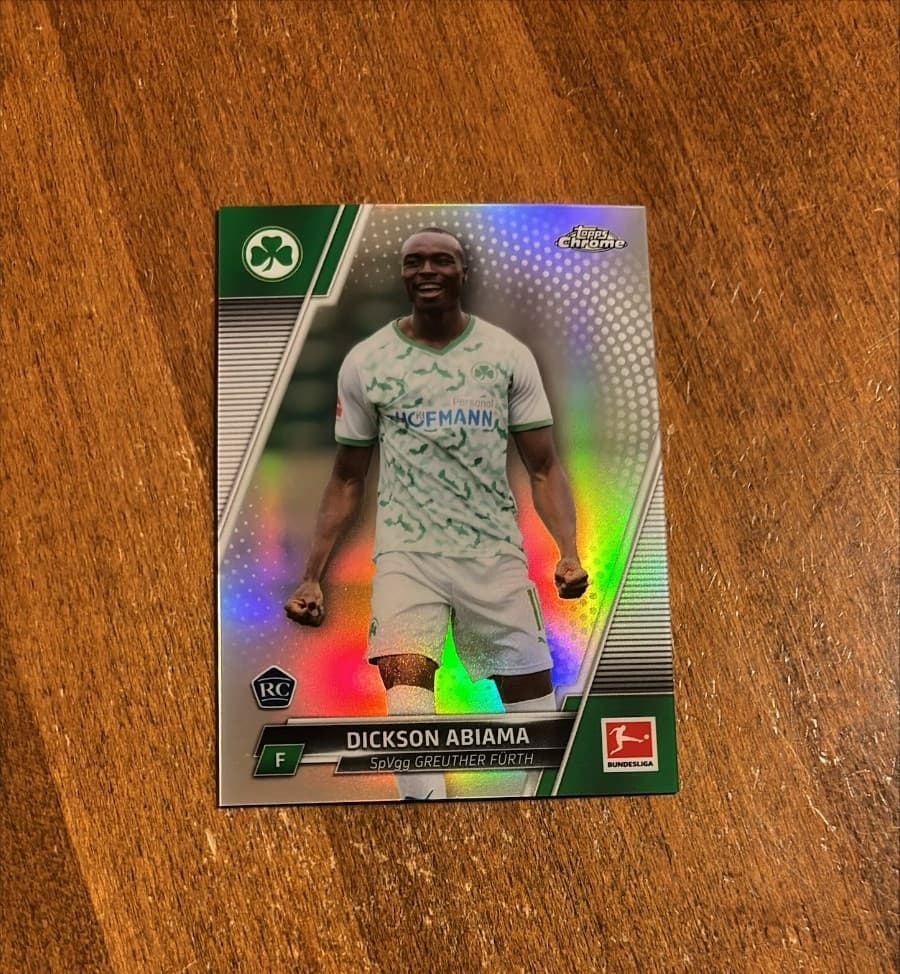 Dickson Abiama Sp 2022 Topps Chrome 2022 Topps Chrome