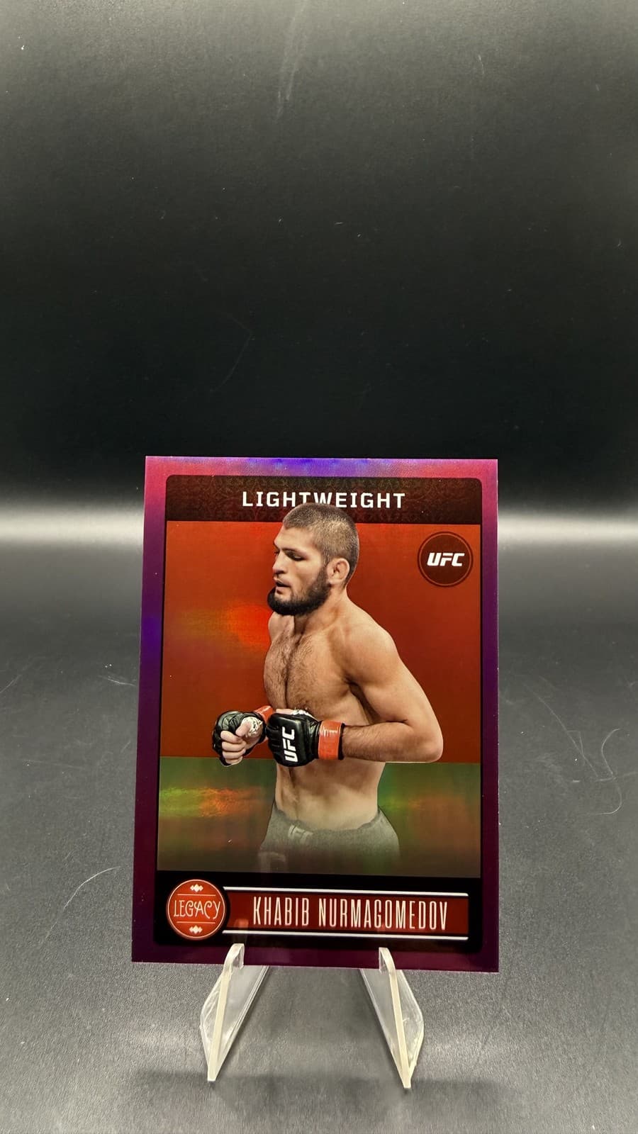 Khabib Nurmagomedov Purple 2023 Panini