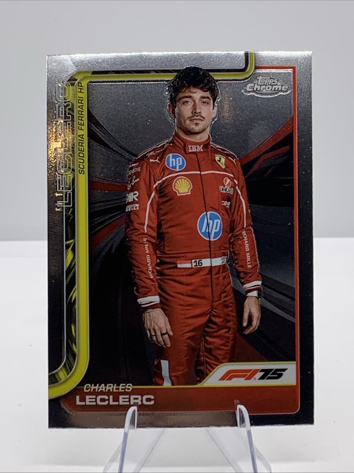 Charles Leclerc trading card
