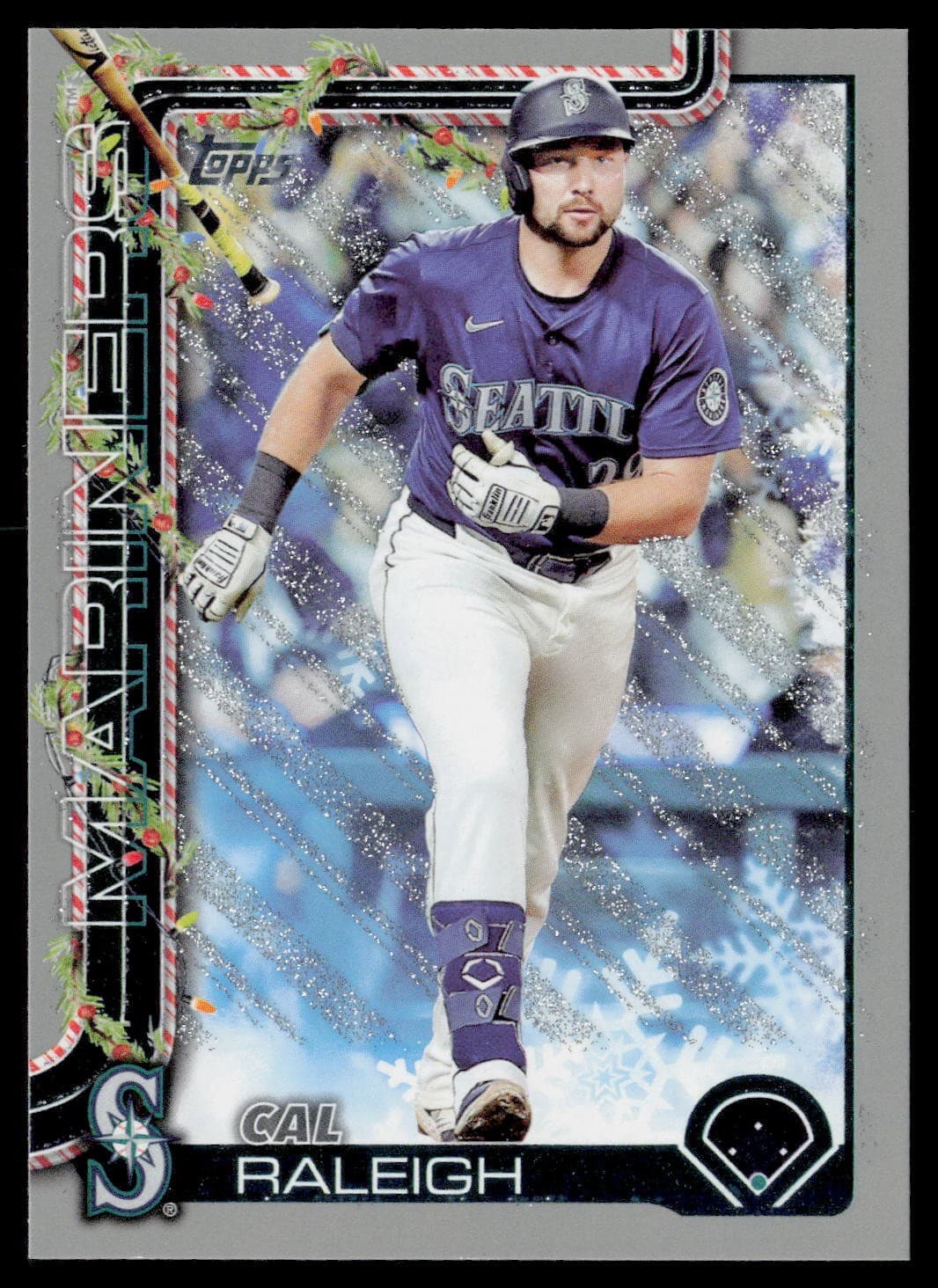 Holiday Cal Raleigh 2025 Topps 2025 Topps silver
