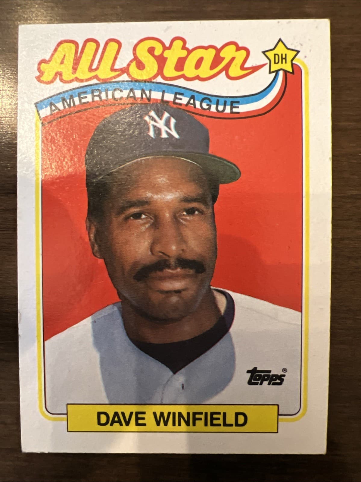 Star Dave Winfield 1989 Topps