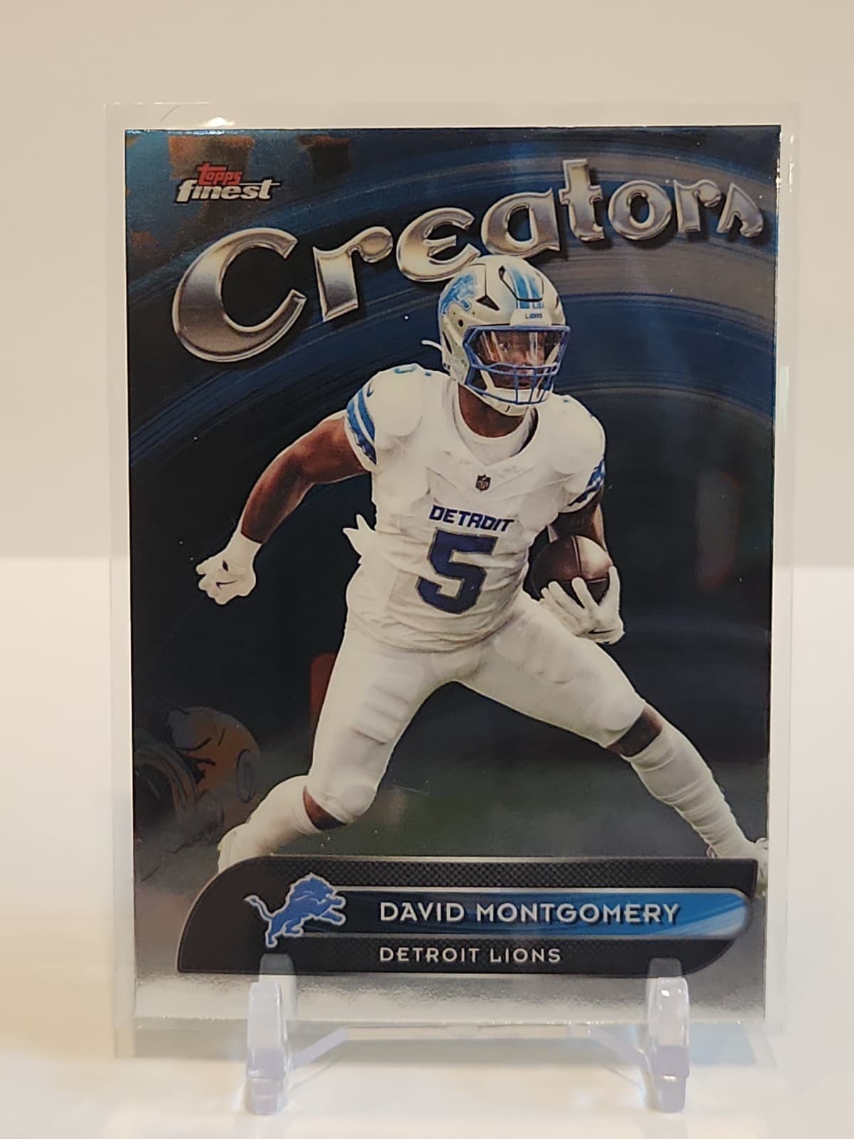 Football David Montgomery 2025 Topps Finest 2025 Topps Finest