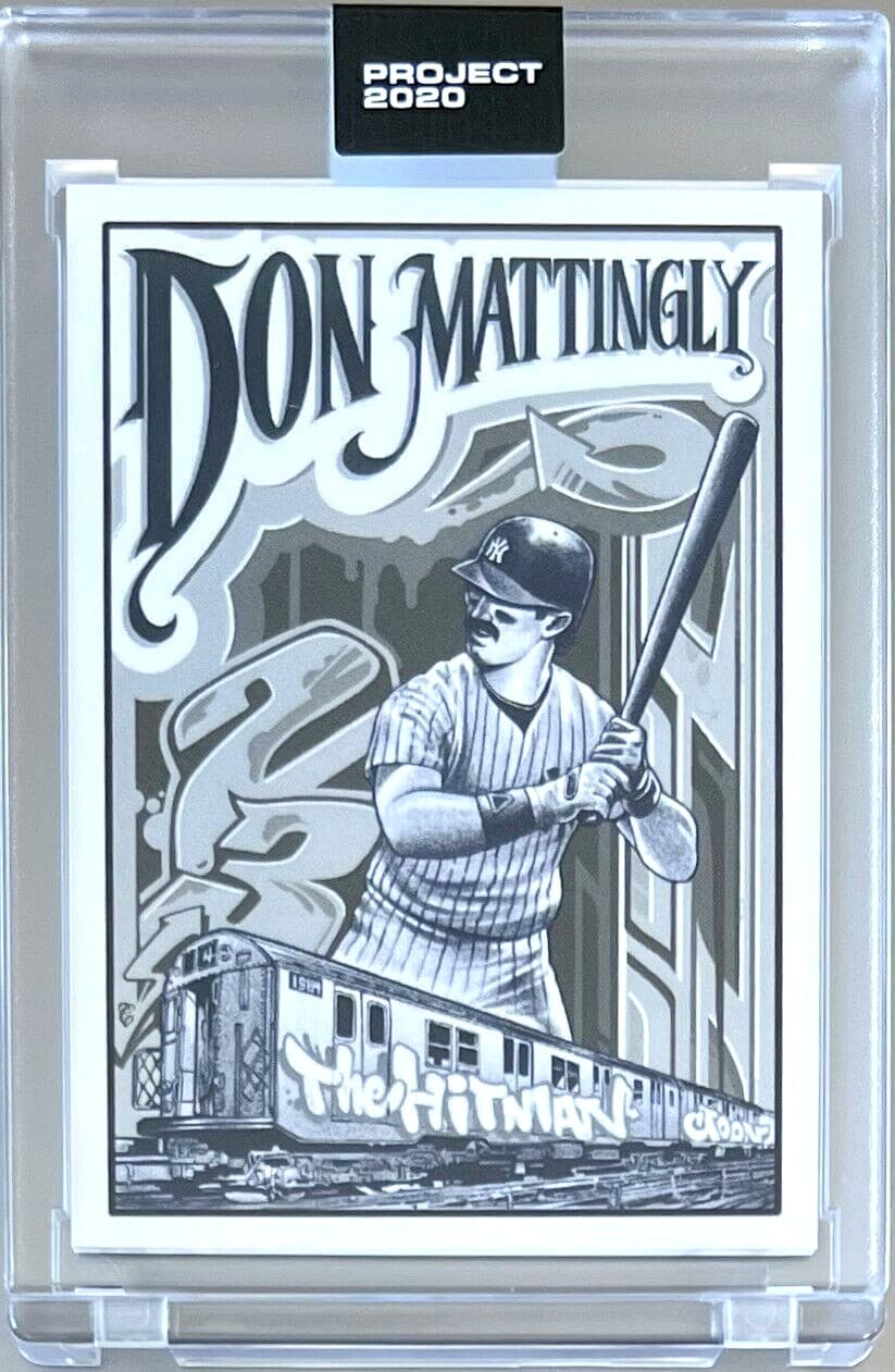 PROJECT DON MATTINGLY by Artis 2020 Topps 2020 Topps