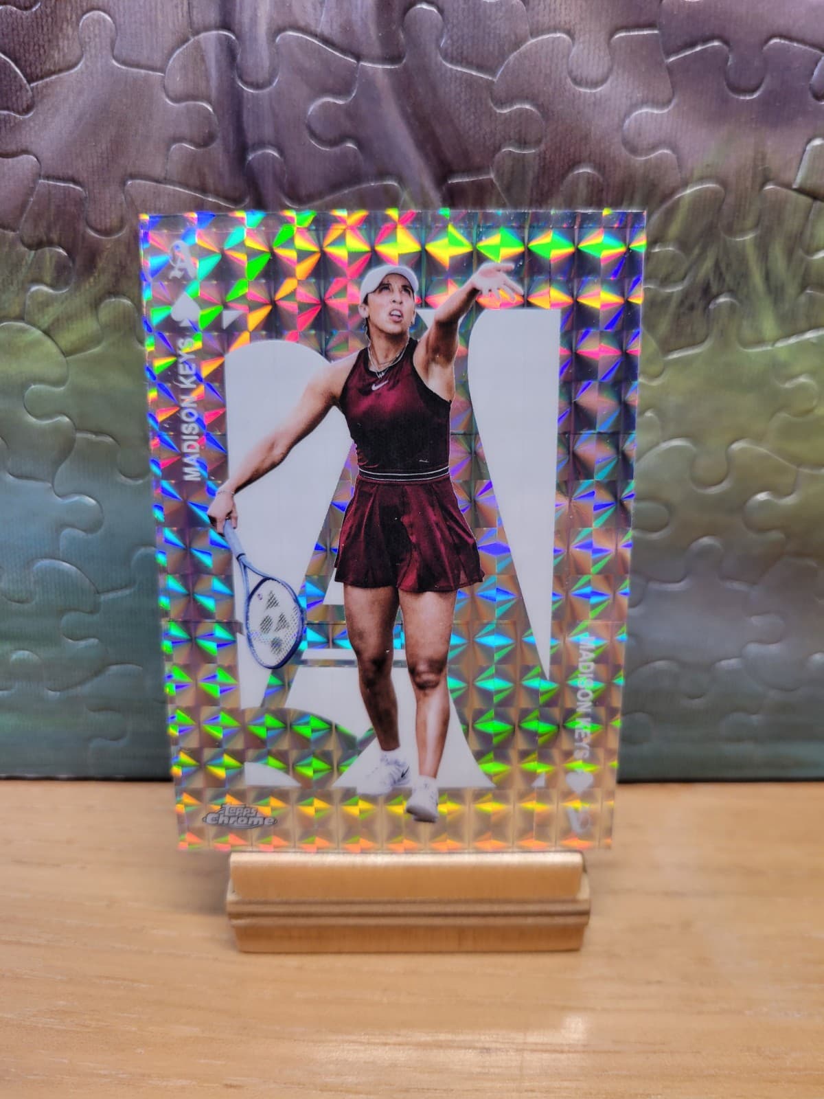 Tennis Madison Keys 2025 Topps Chrome 2025 Topps Chrome refractor