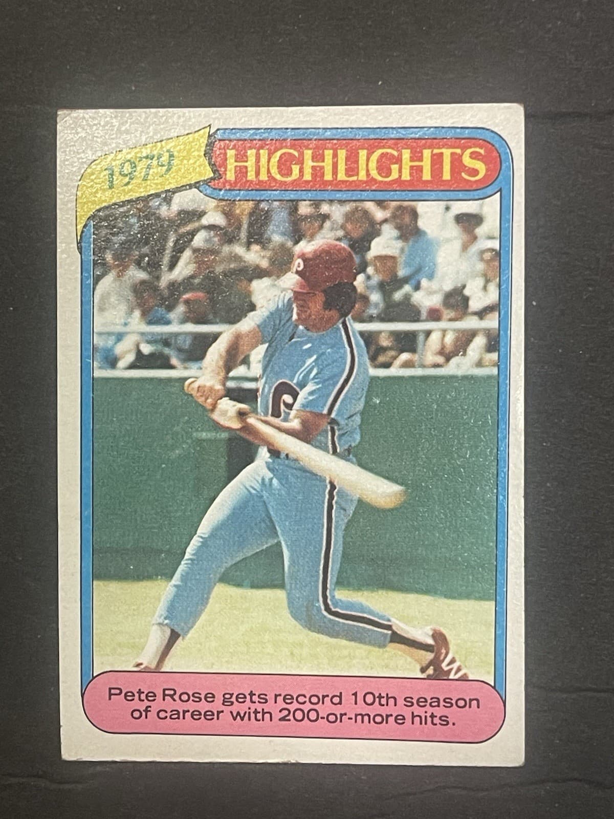 Baseball Highlights Pete 1980 Topps