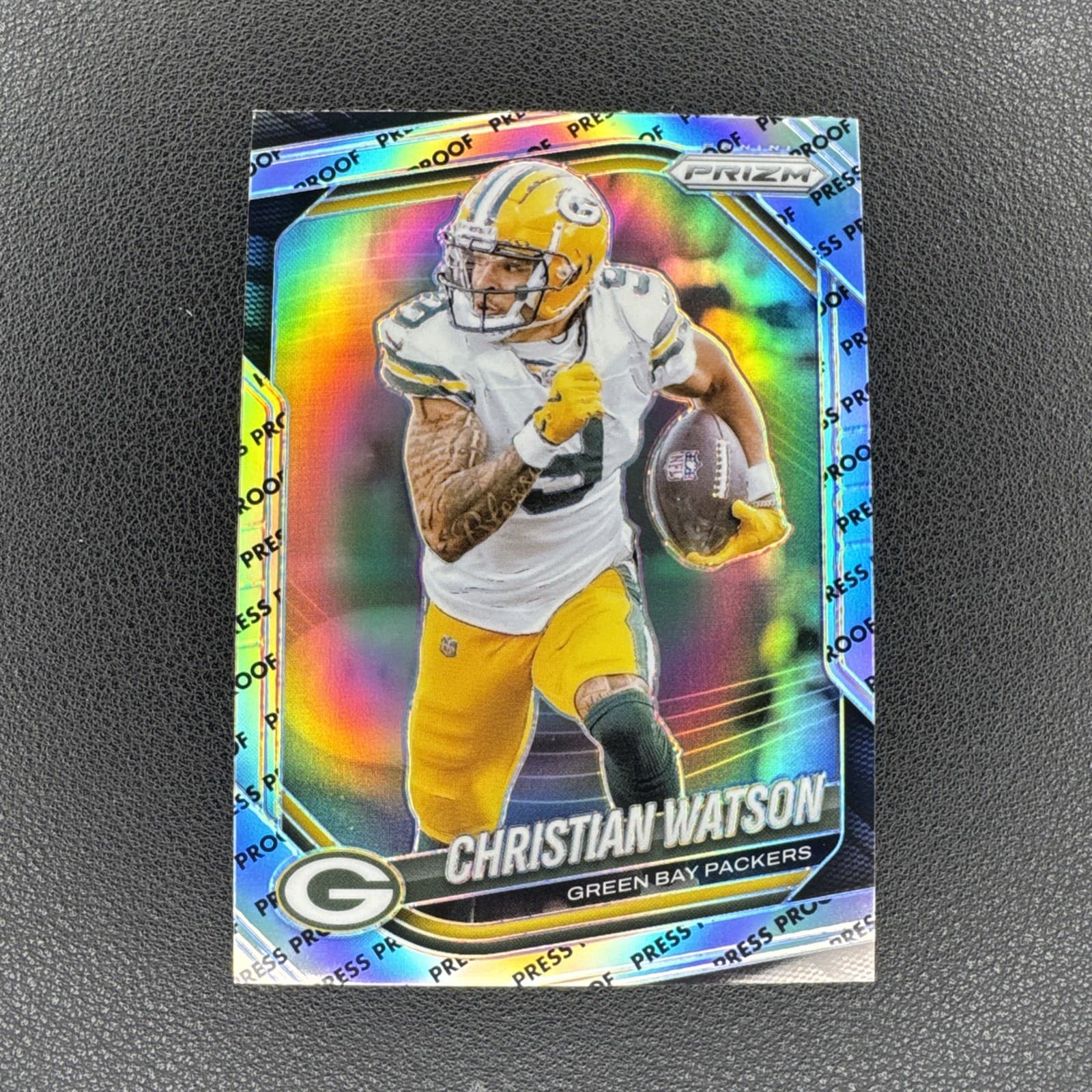 Football Christian Watson 2025 Panini Prizm 2025 Panini Prizm