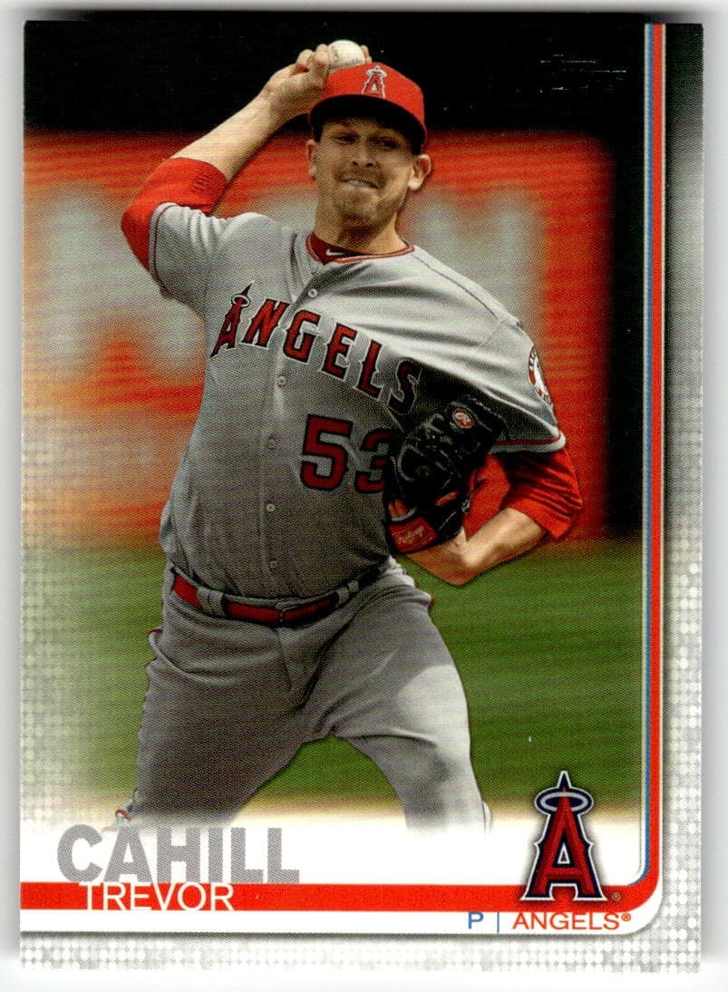 Trevor Cahill Los 2019 Topps Update