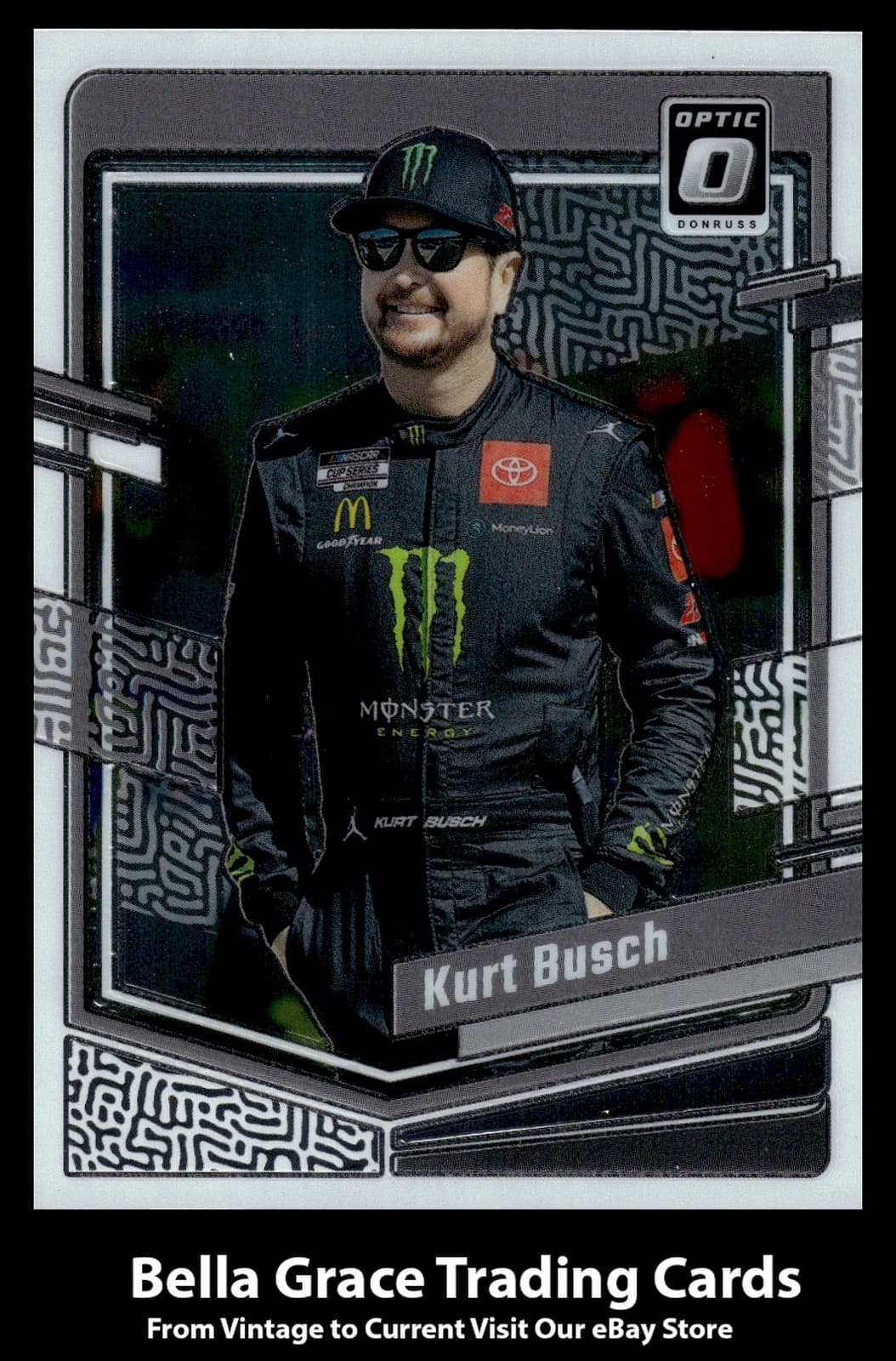 Kurt Busch trading card