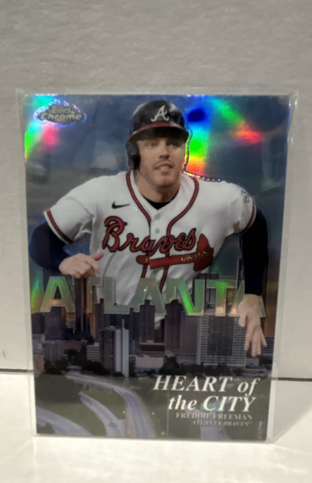 City Freddie Freeman 2022 Topps Chrome 2022 Topps Chrome