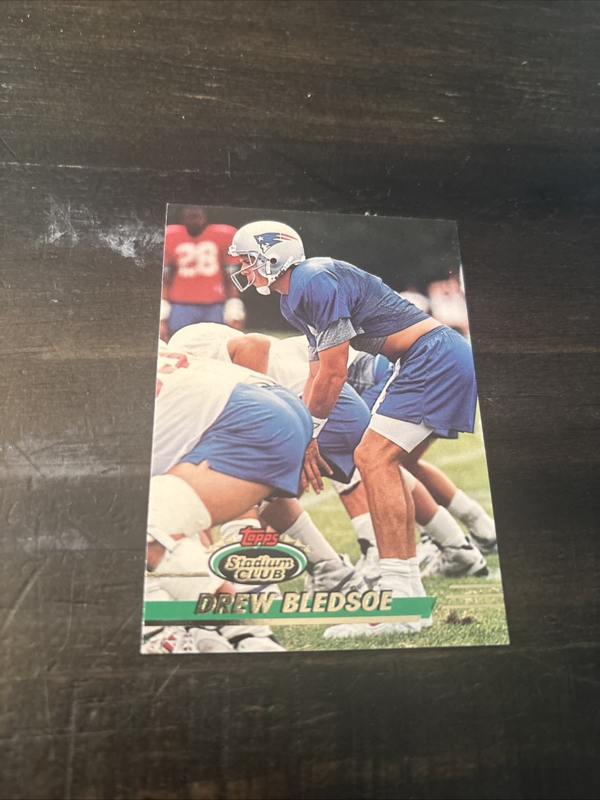 Error Drew Bledsoe 1993 Topps Stadium Club