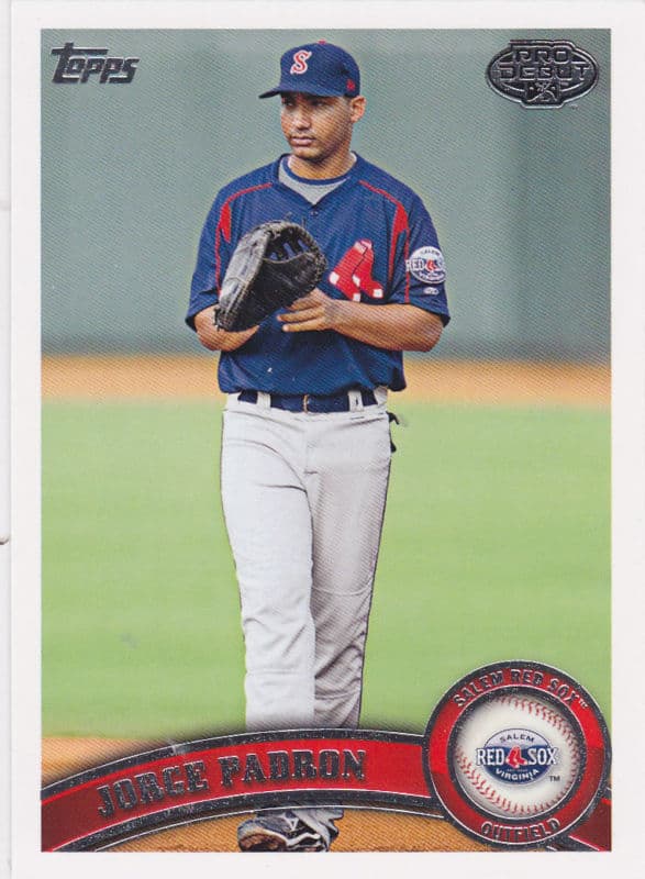 Jorge Padron Boston 2011 Topps 2011 Topps