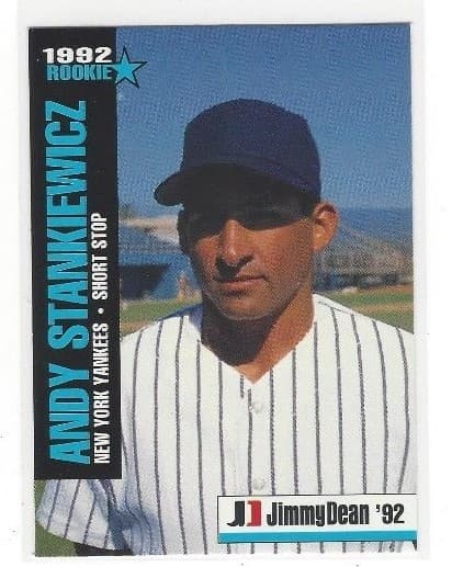 JD JIMMY DEAN BASEBALL STARS A #1