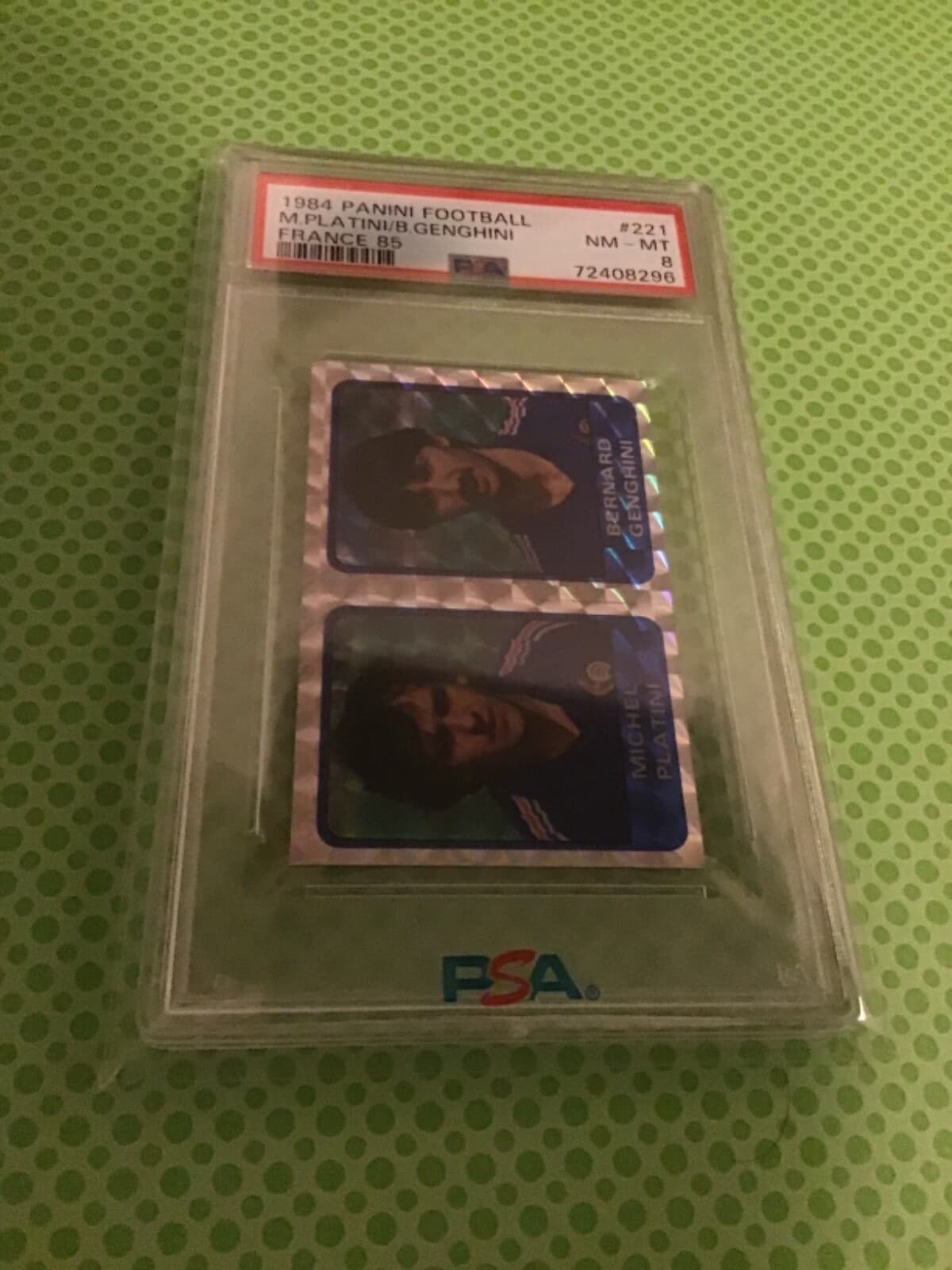 FOOTBALL FRANCE 85 🇫🇷 PLATIN 1984 Panini