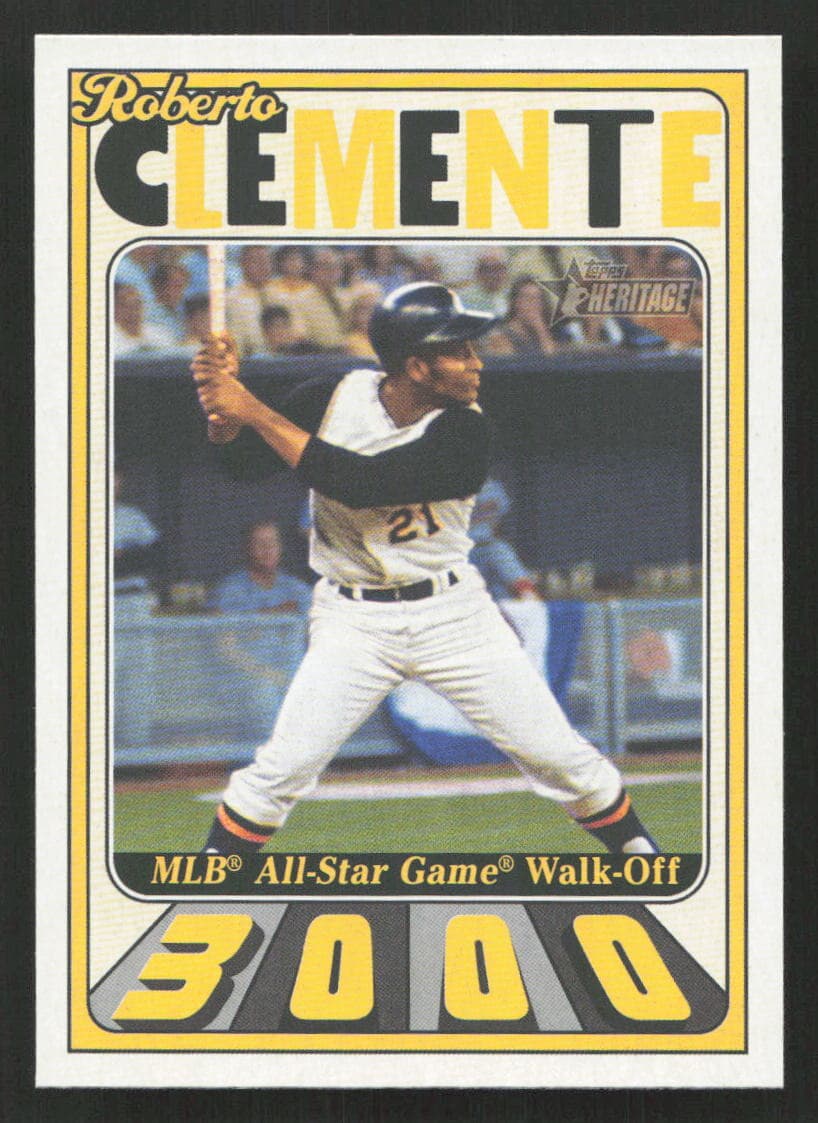 Roberto Clemente Roberto 2021 Topps Heritage