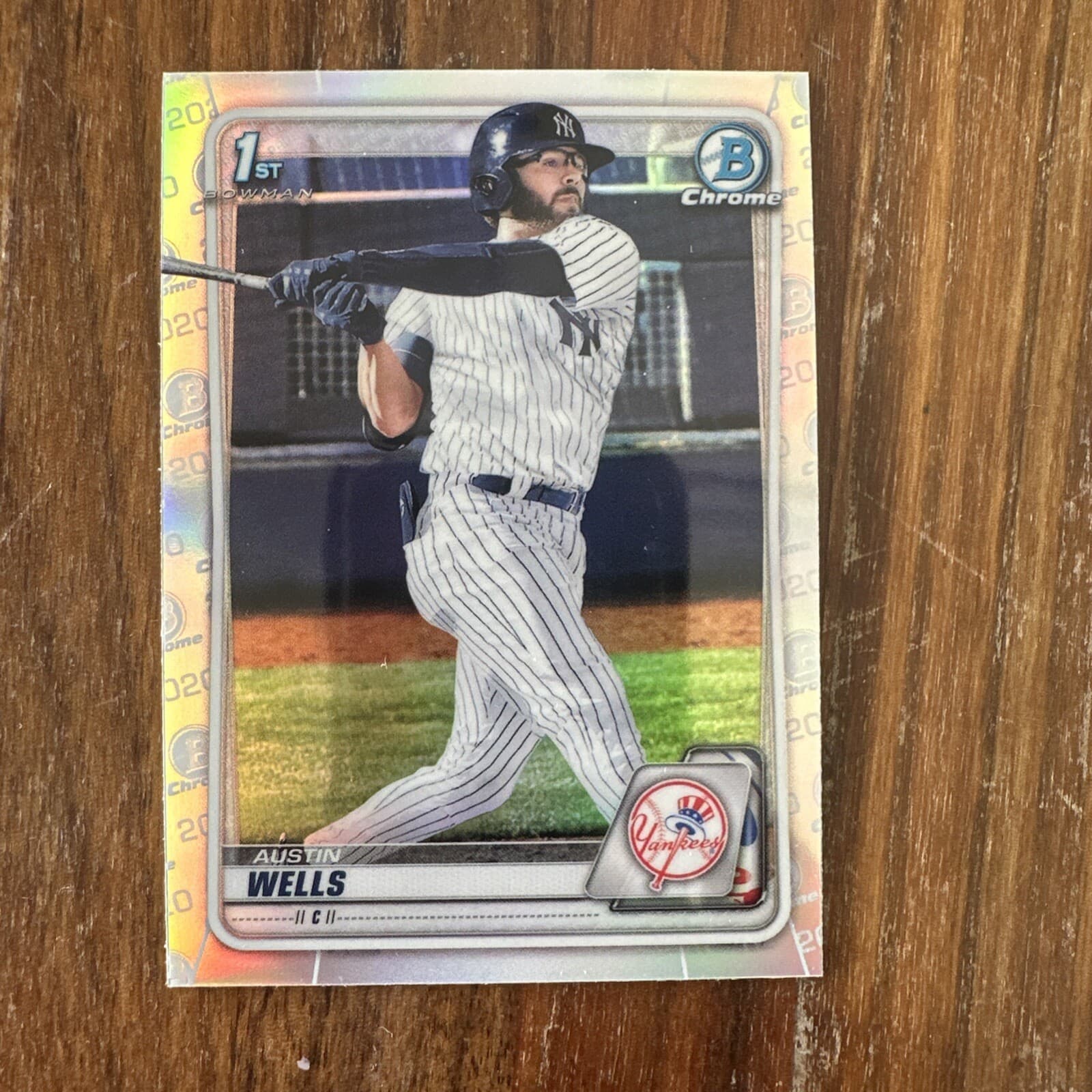 AUSTIN WELLS 1st 🌈 ( )-NY Yan 2020 Bowman Draft